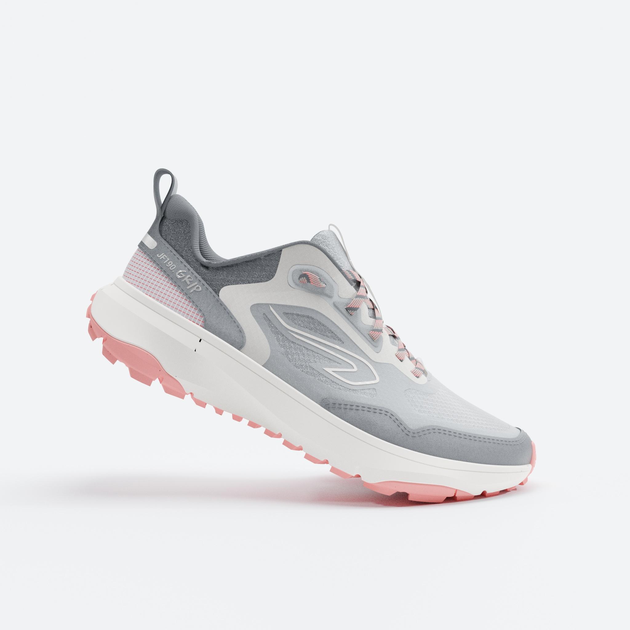 Bild von Trailrunningschuhe Damen - JogFlow 190 Grip dunkelgrau/pink