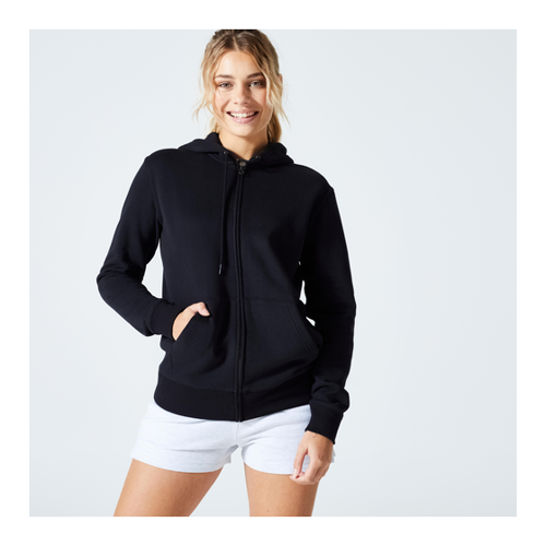Bild von Kapuzenjacke Damen - Essentials 500 in Schwarz