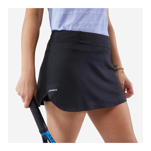 Bild von Damen Tennisrock - Dry 900 schwarz