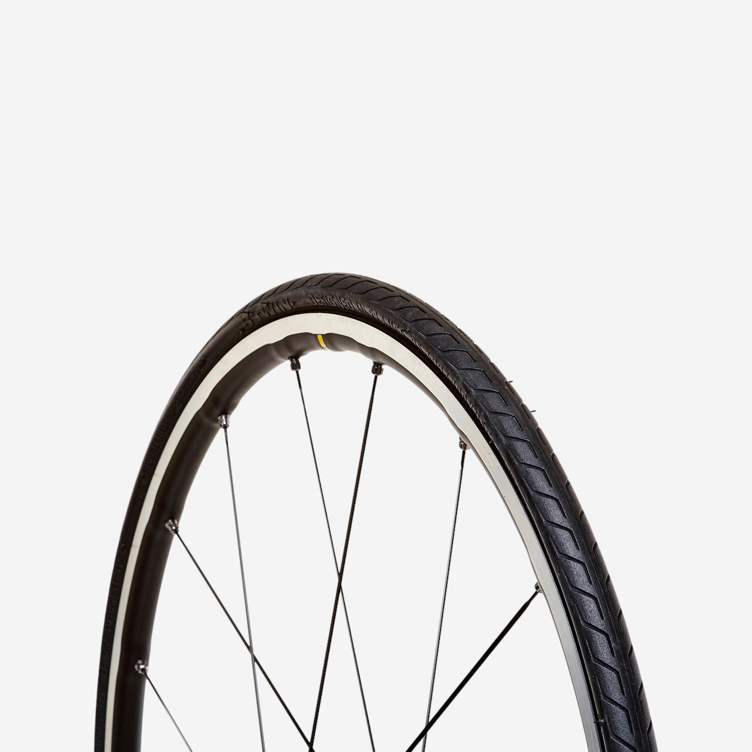 Bild von Fahrradreifen DRAHTREIFEN RENNRAD TRIBAN PROTECT 700X28