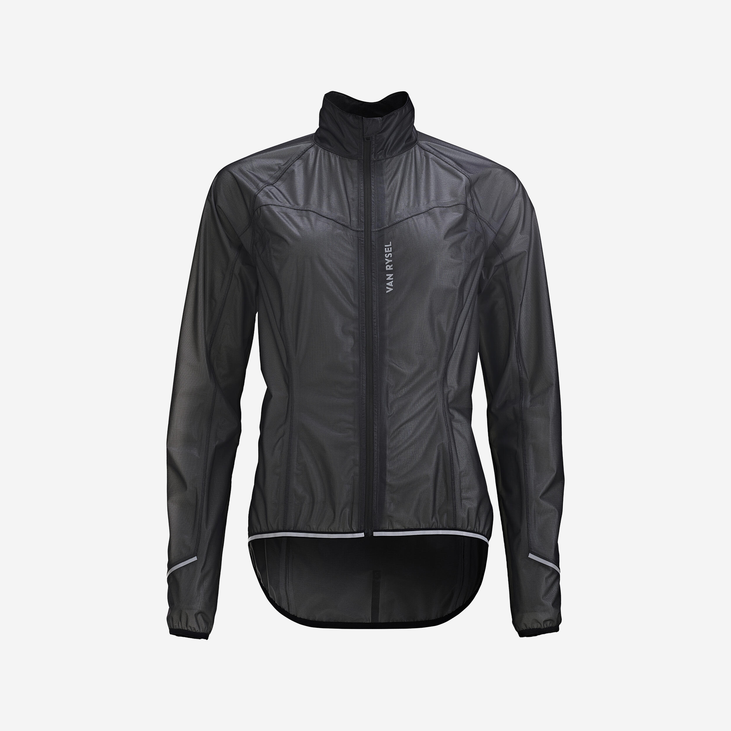 Bild von Regenjacke Rennrad ultralight wasserdicht RR 900 Damen Schwarz