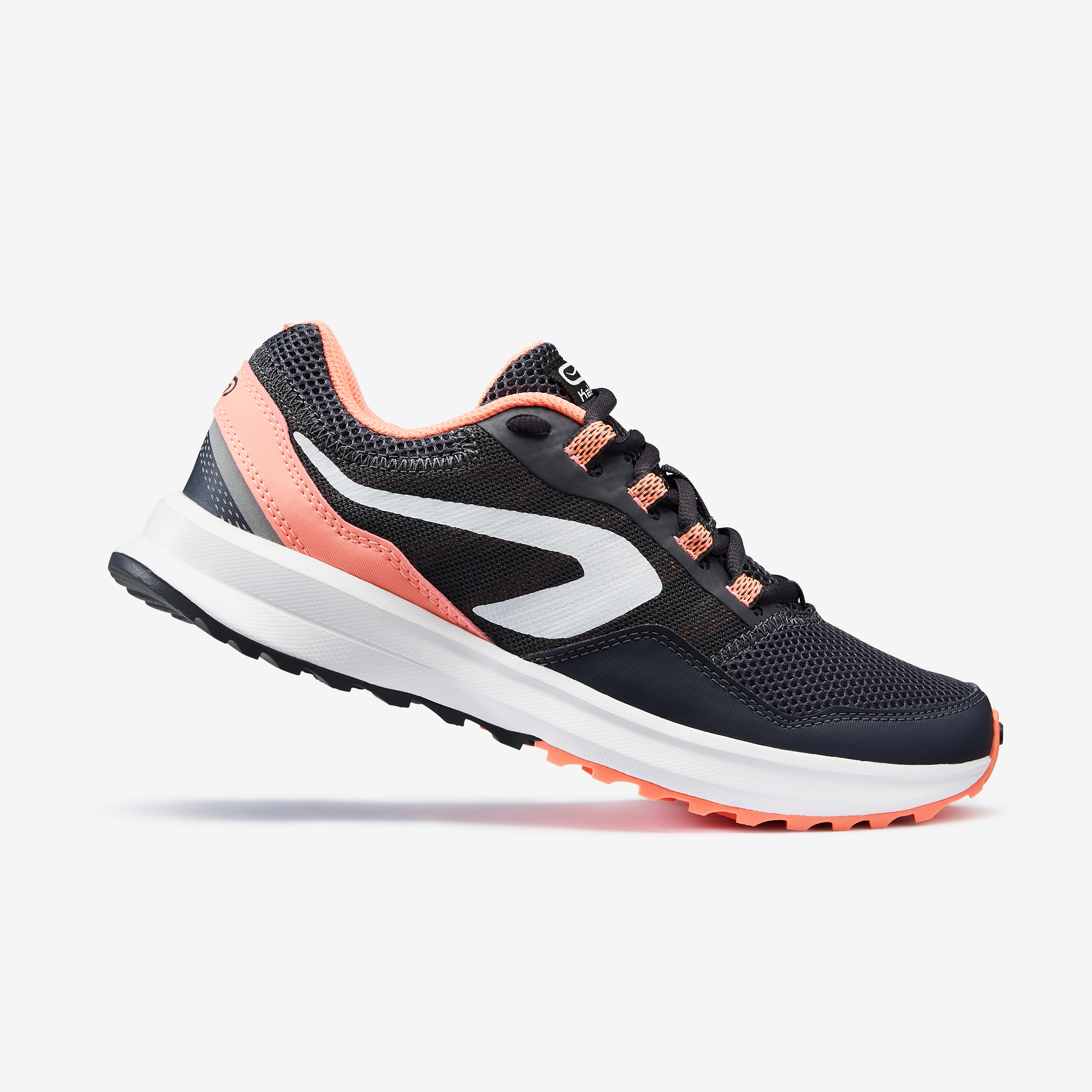 Bild von Laufschuhe Damen - Run Active Grip grau/koralle