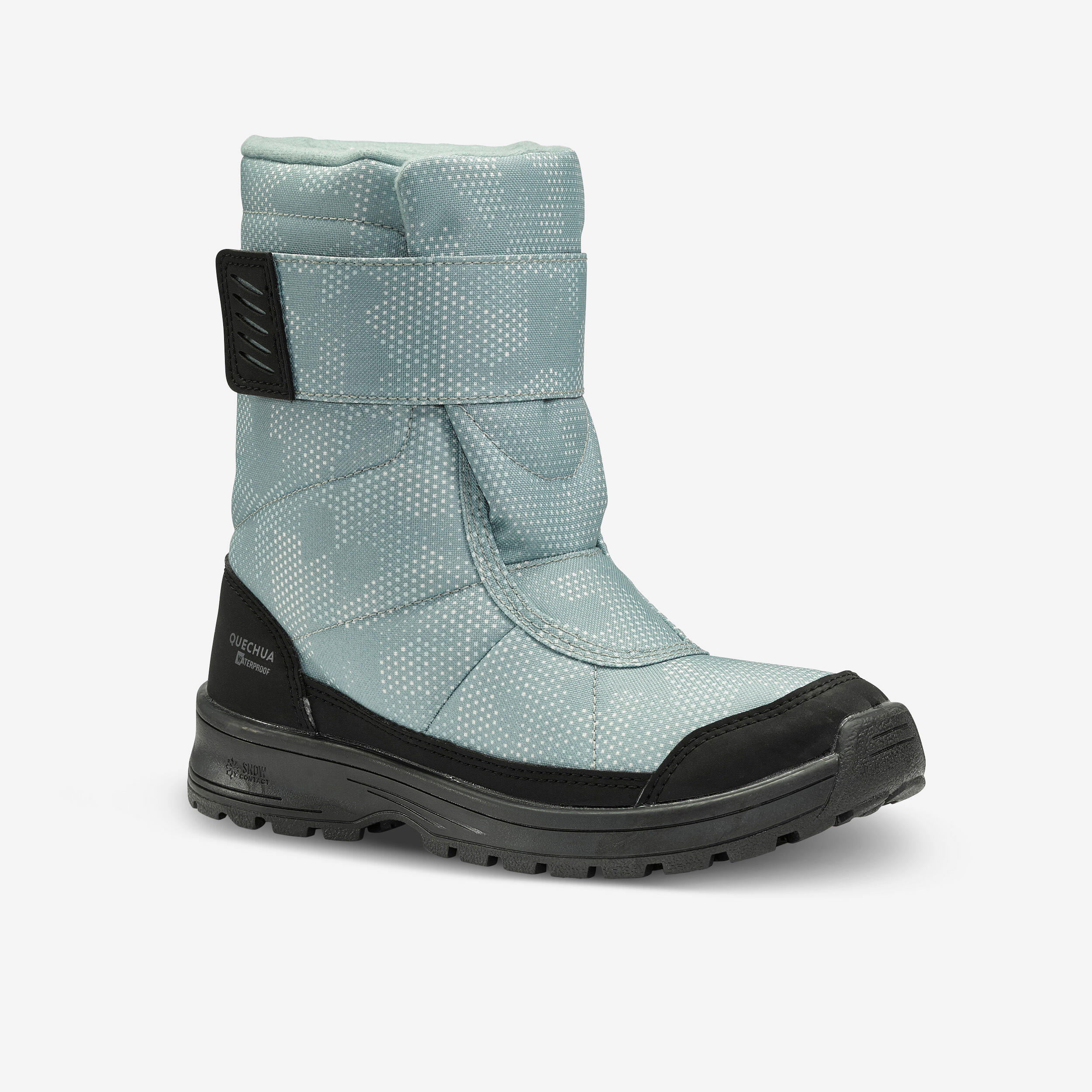 Bild von Schneestiefel Kinder Gr. 24–38 Klett warm wasserdicht Winterwandern - SH100 grau