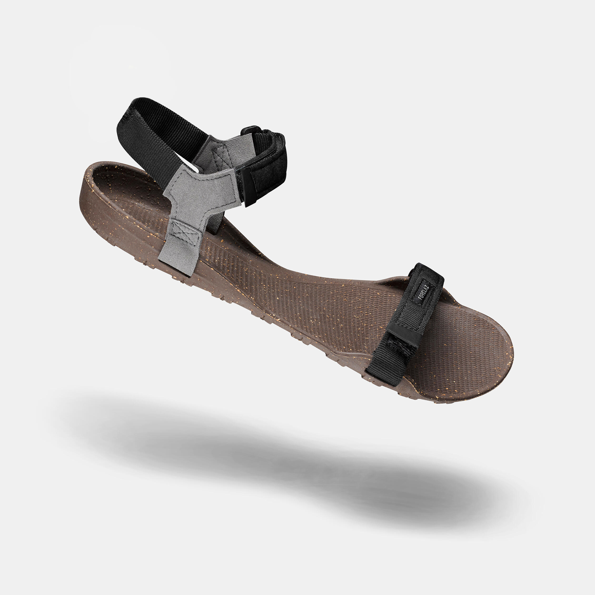 Bild von Sandalen Biwak wasserabweisend Gummisohle Trekking - MT500
