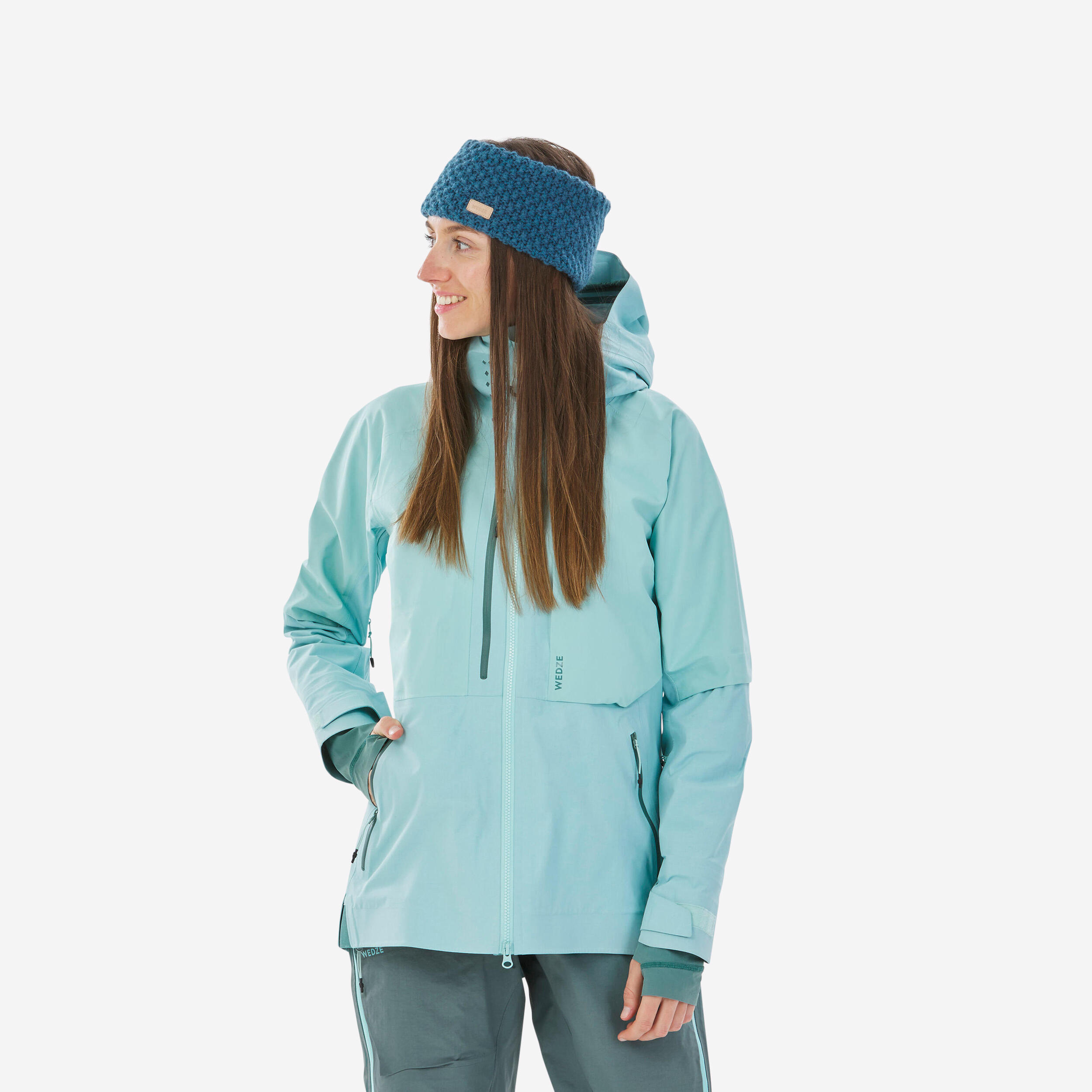 Bild von Skijacke Damen - FR900 türkis