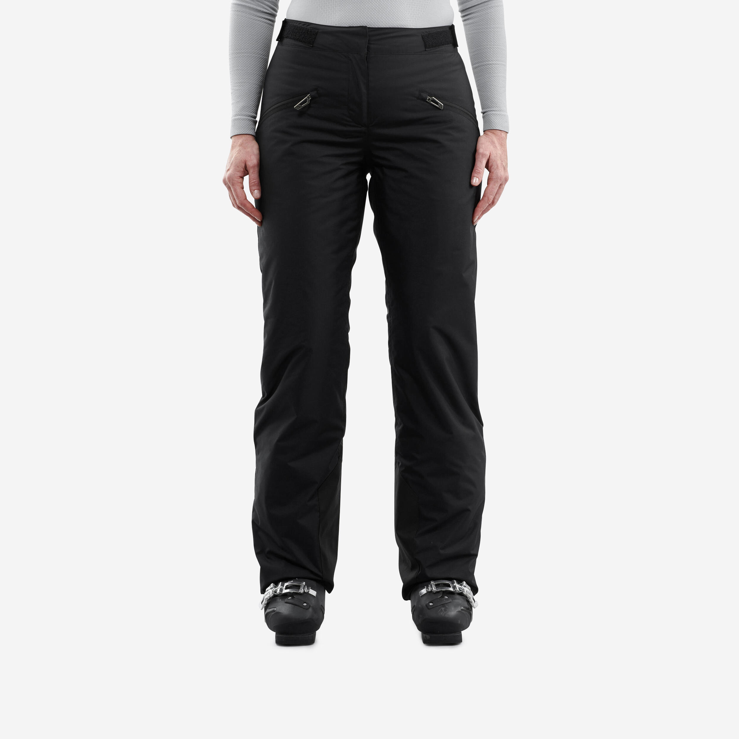 Bild von Skihose Damen Piste warm - 180 schwarz