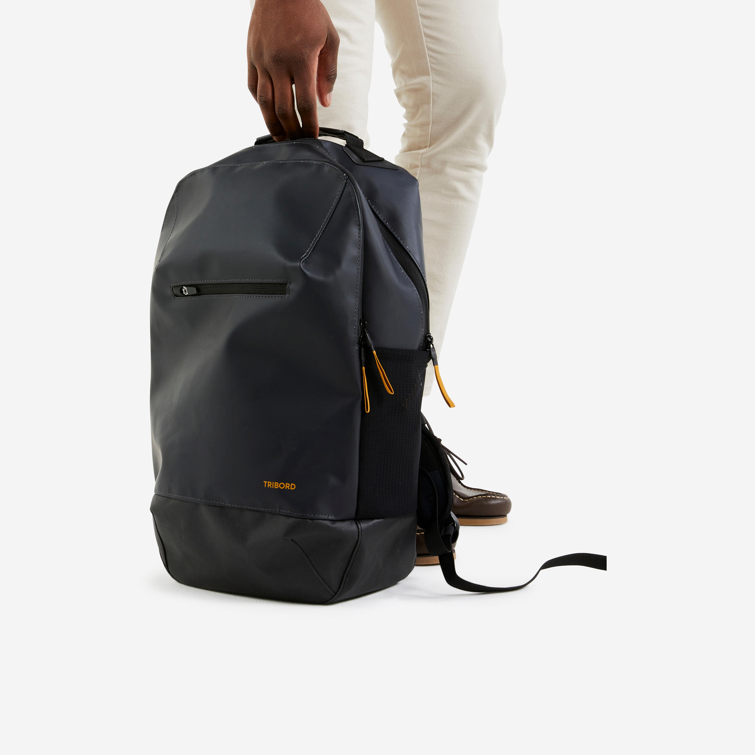 Bild von Rucksack Segeln 25 L wasserabweisend schwarz
