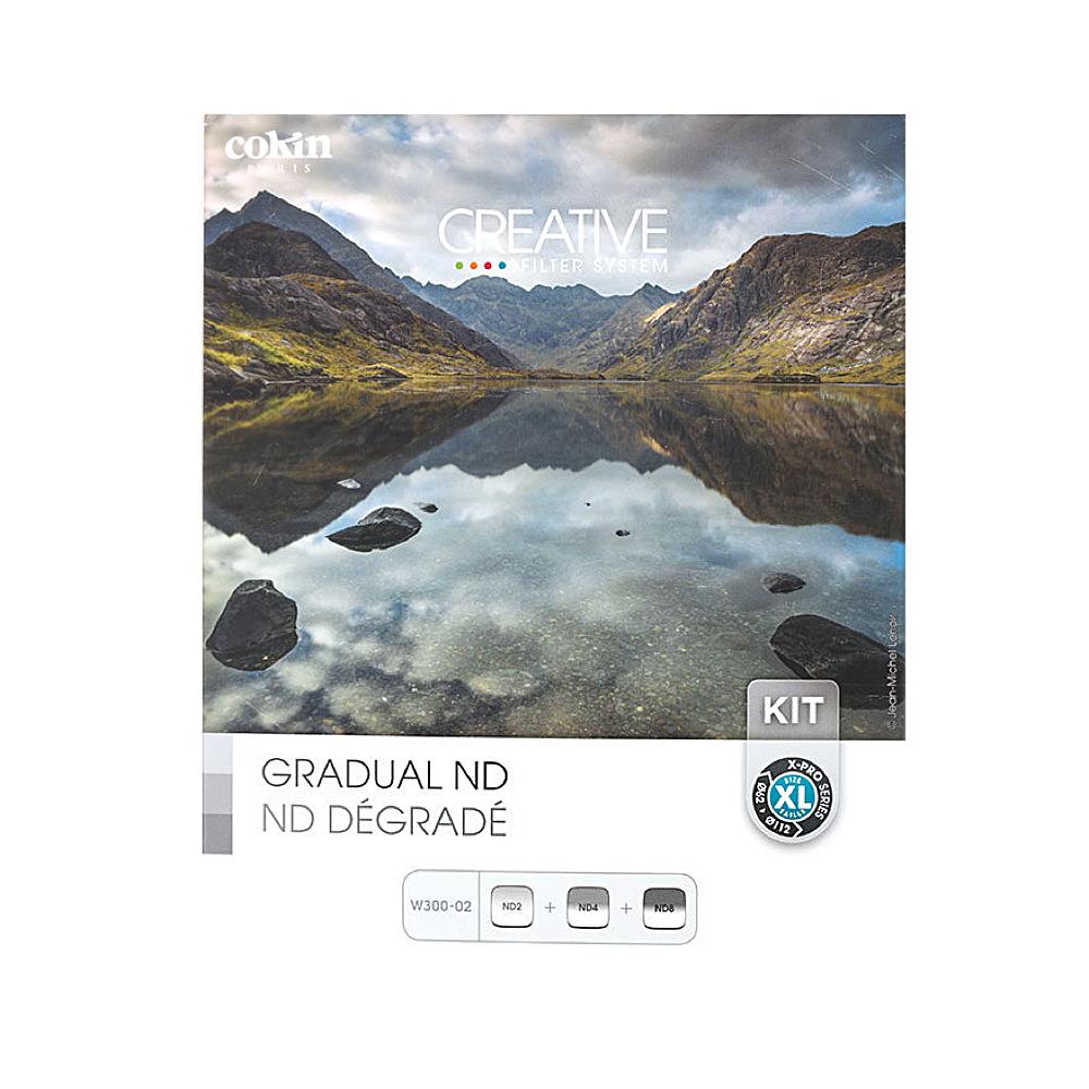 Bild von Cokin 3 Graduated ND Filters Kit W300 02 (XL Serie) (ND- / Graufilter), Objektivfilter