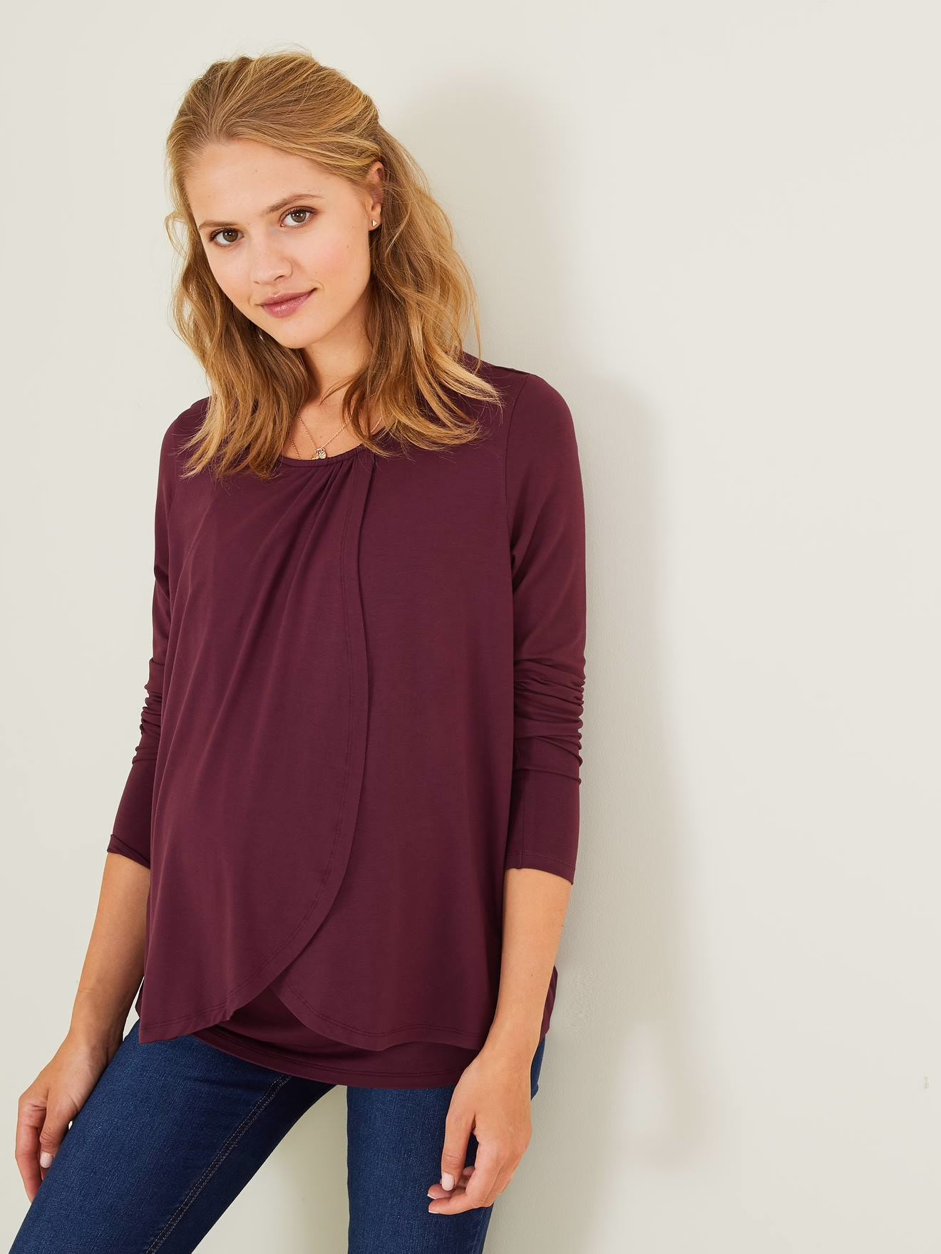 Bild von Wickelshirt für Schwangerschaft & Stillzeit