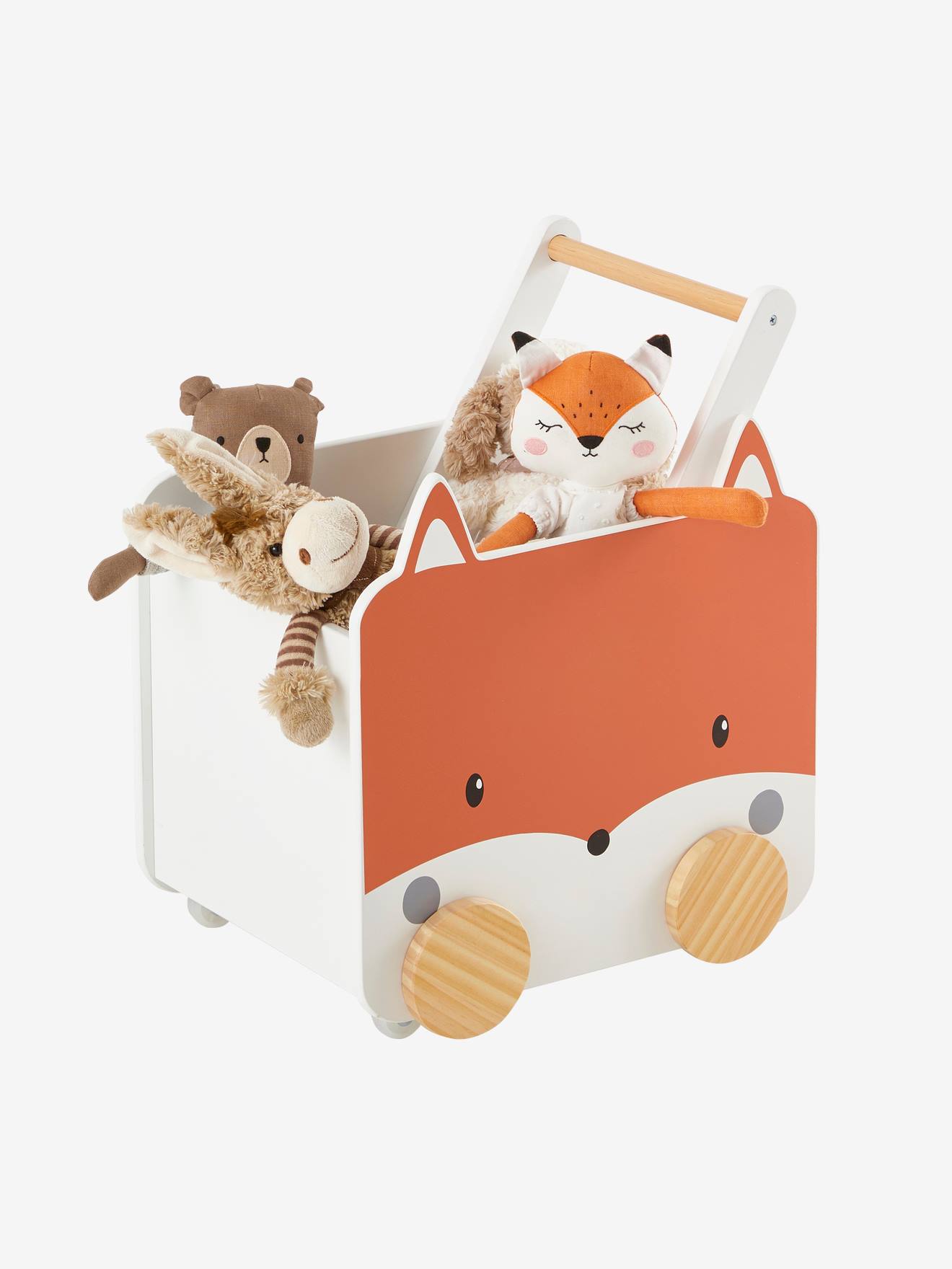 Bild von Kinderzimmer Fahrbare Spielzeugkiste FUCHS