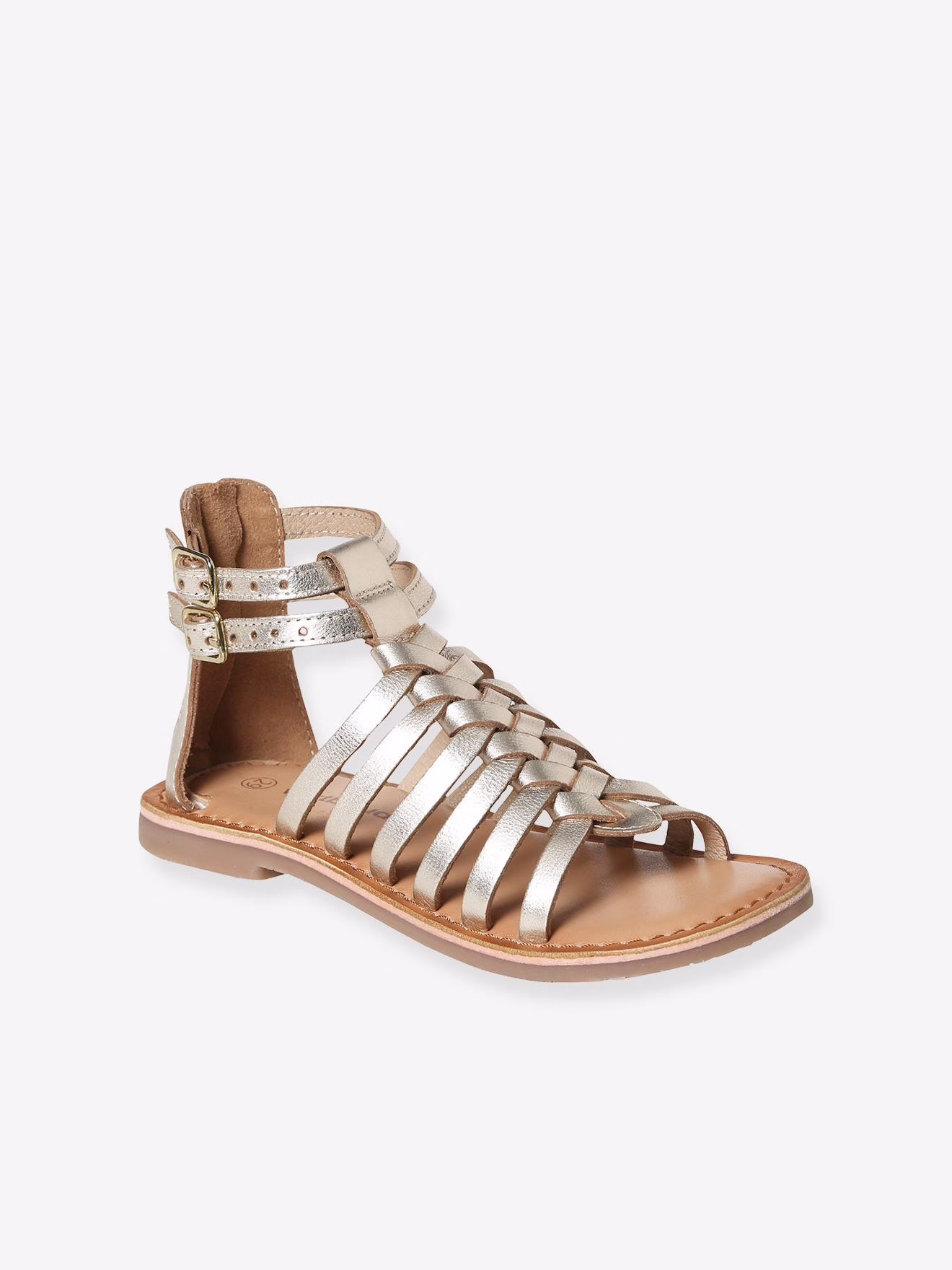 Bild von Mädchen Römersandalen