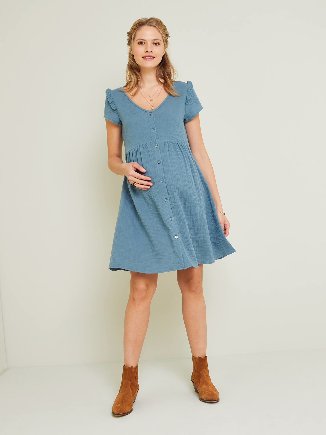 Bild von Musselin-Kleid