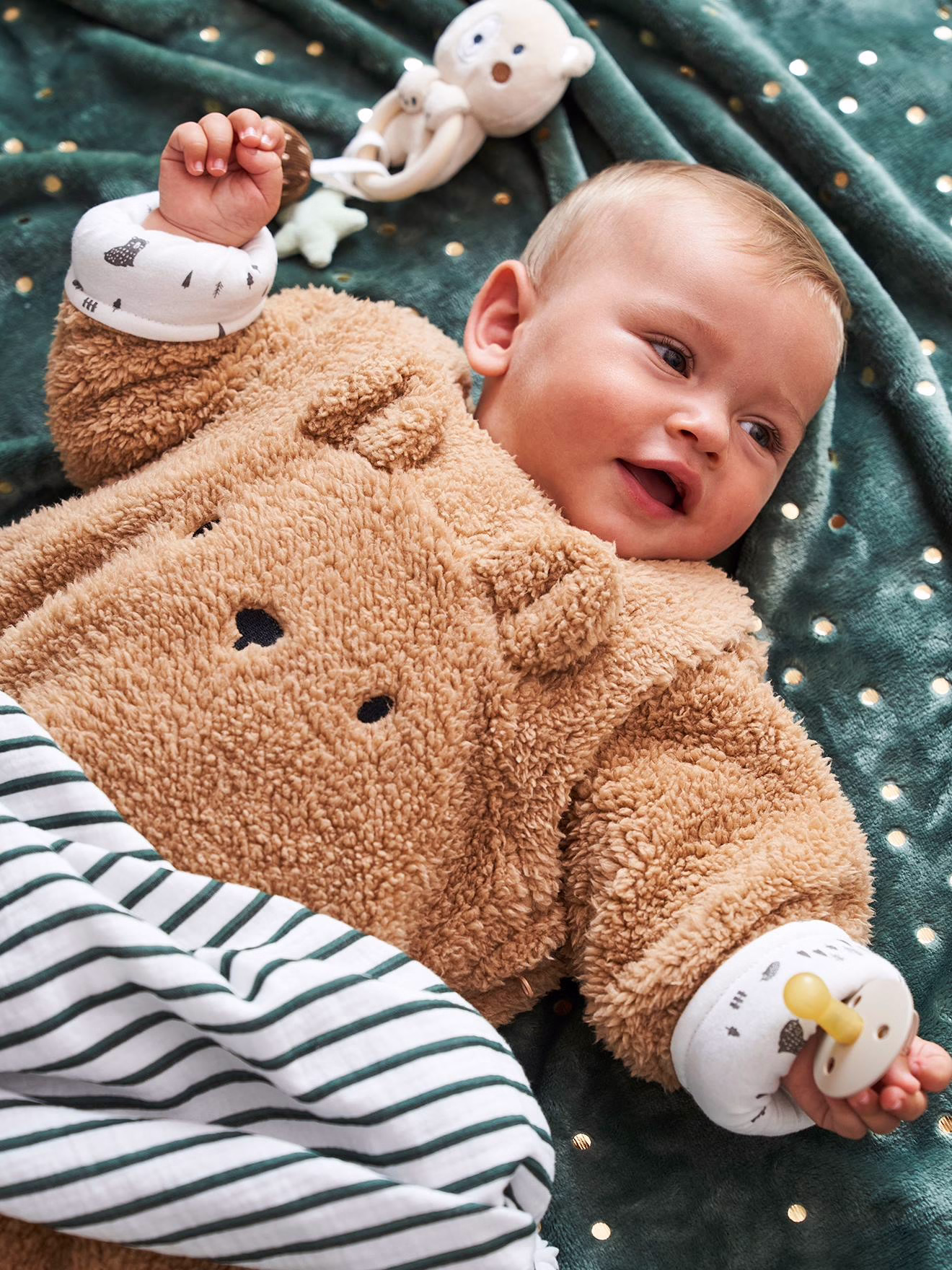 Bild von Baby Winterschlafsack GRÜNER WALD