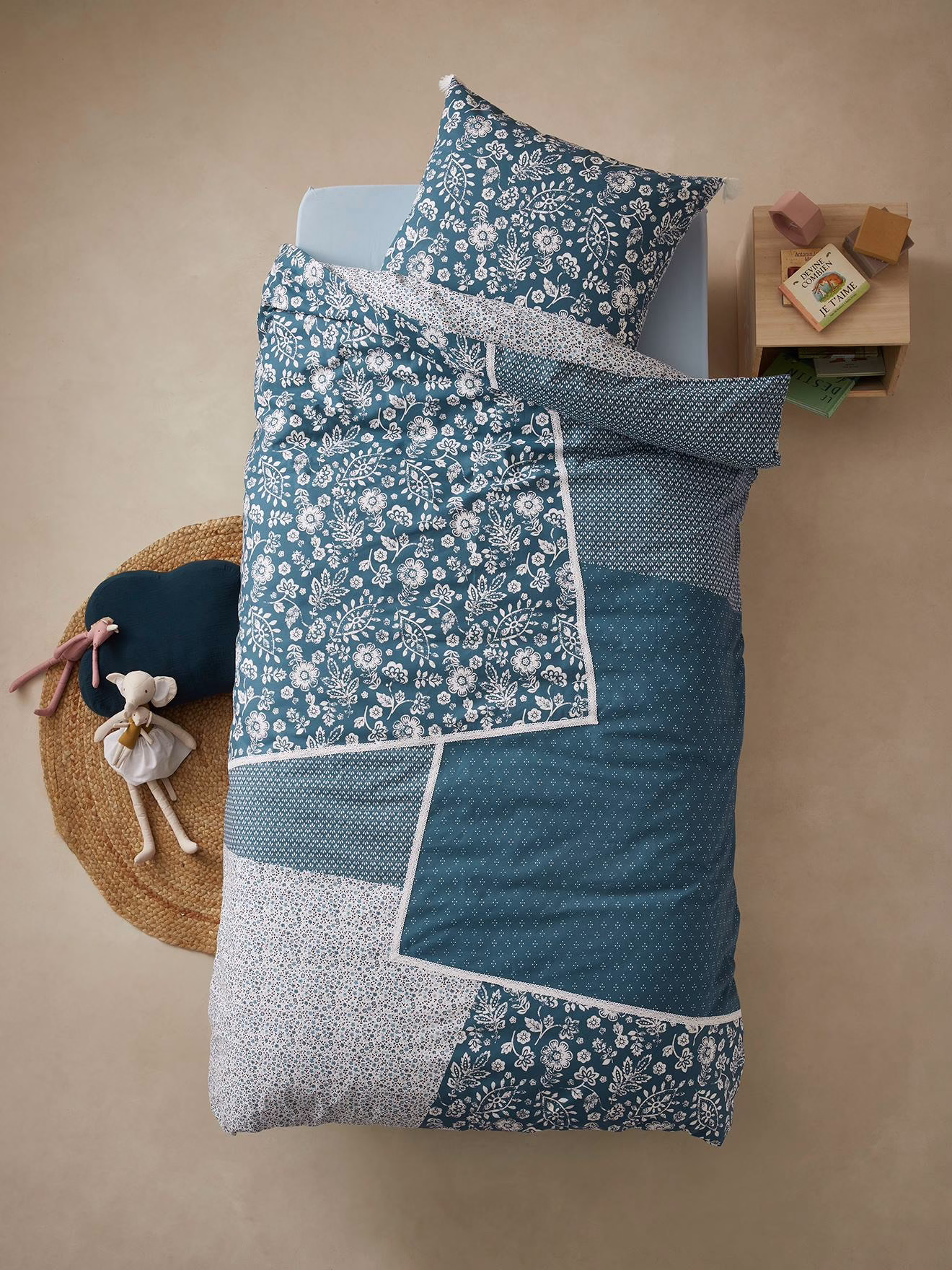 Bild von Kinder Bettwäsche-Set PATCHWORK