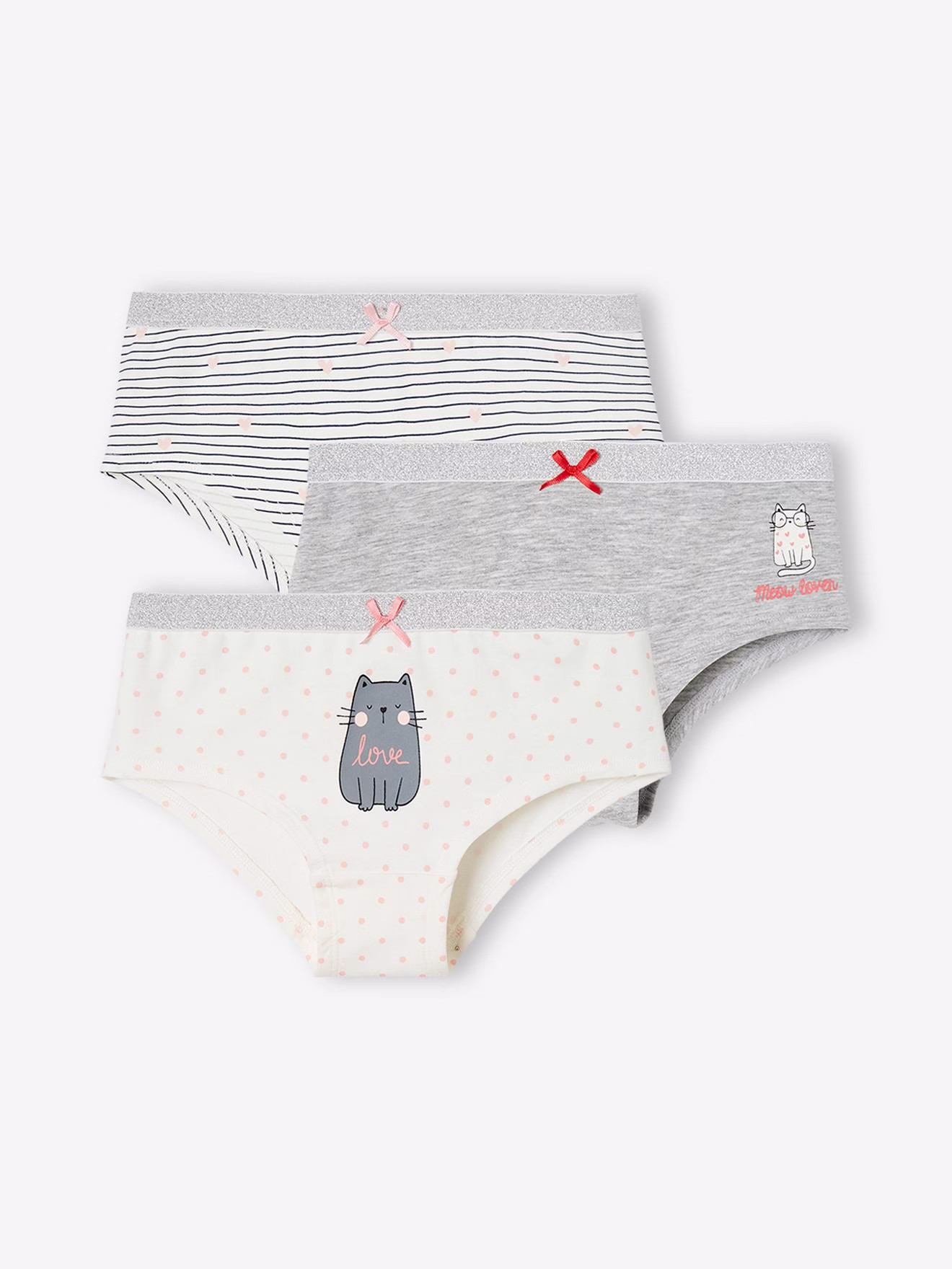 Bild von 3er-Pack Mädchen Shortys