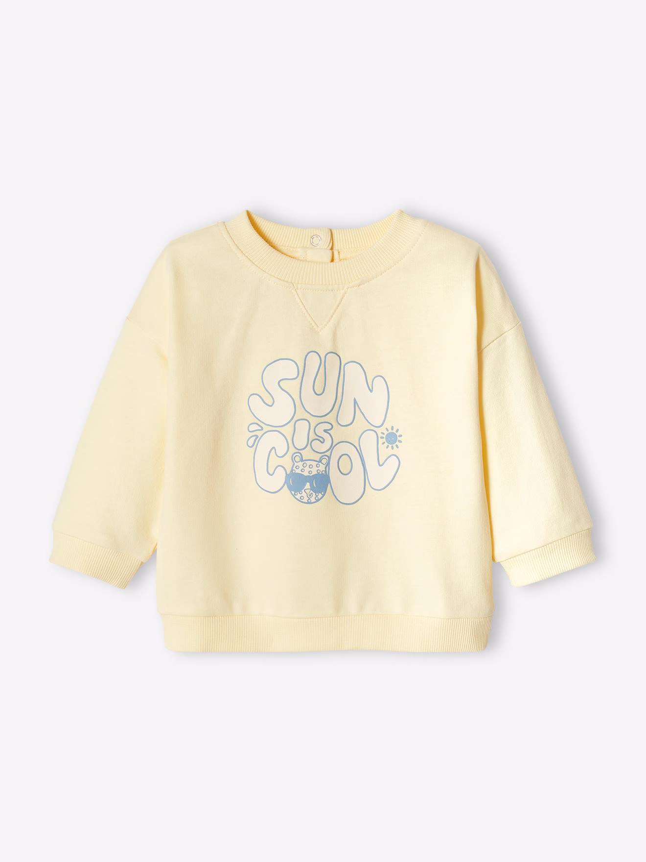 Bild von Vertbaudet Baby Sweatshirt, Bedruckt hellgelb 71