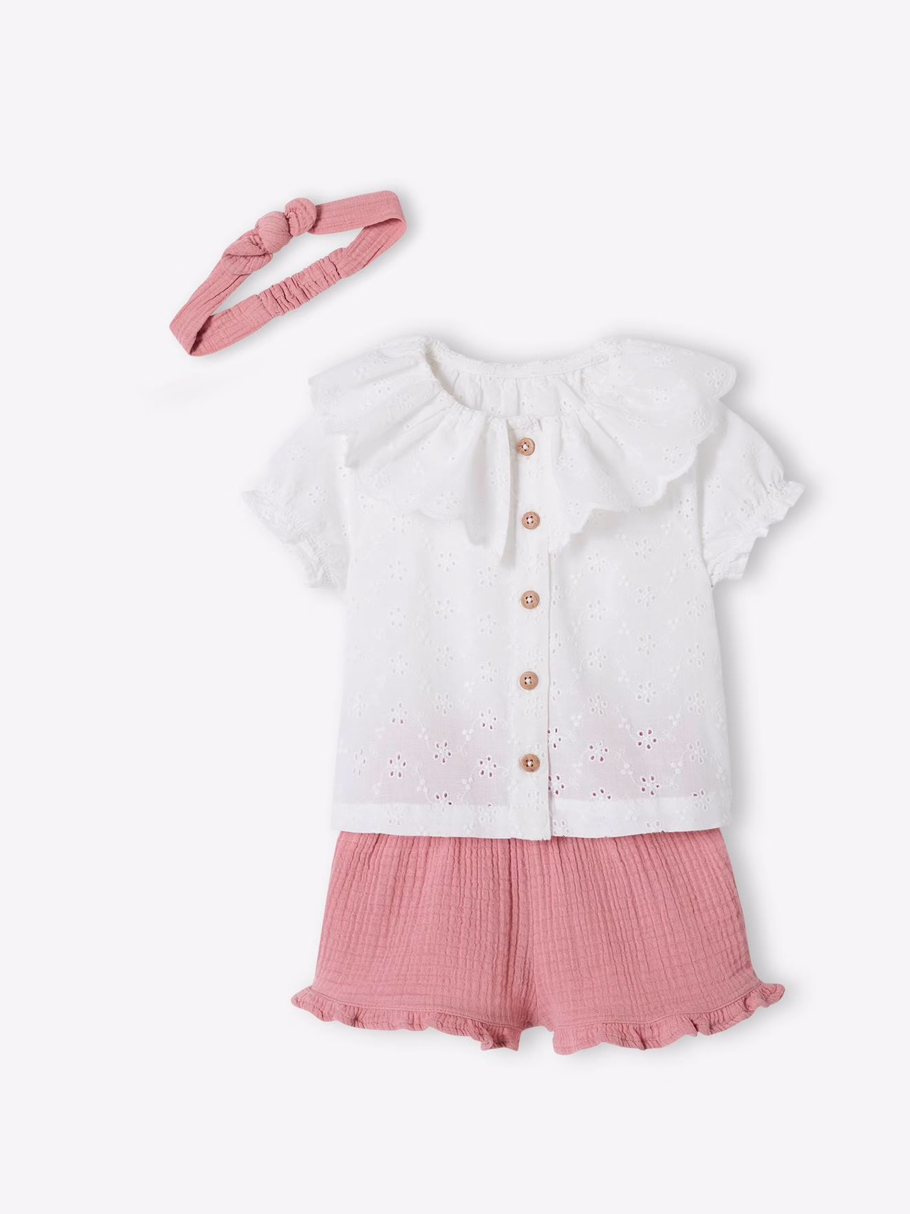 Bild von Mädchen Baby-Set