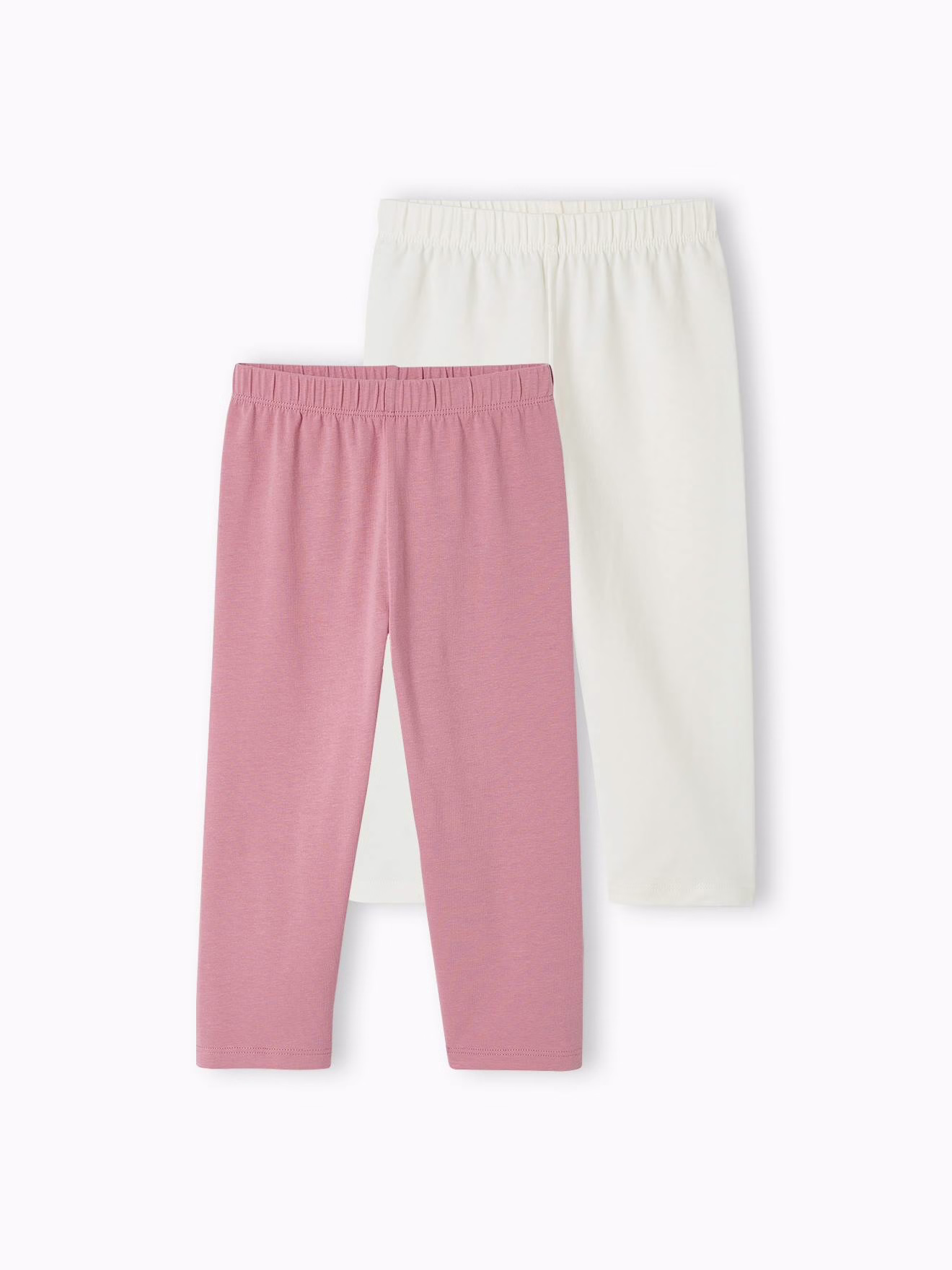 Bild von 2er-Pack Mädchen 3/4-Leggings BASIC OEKO-TEX®