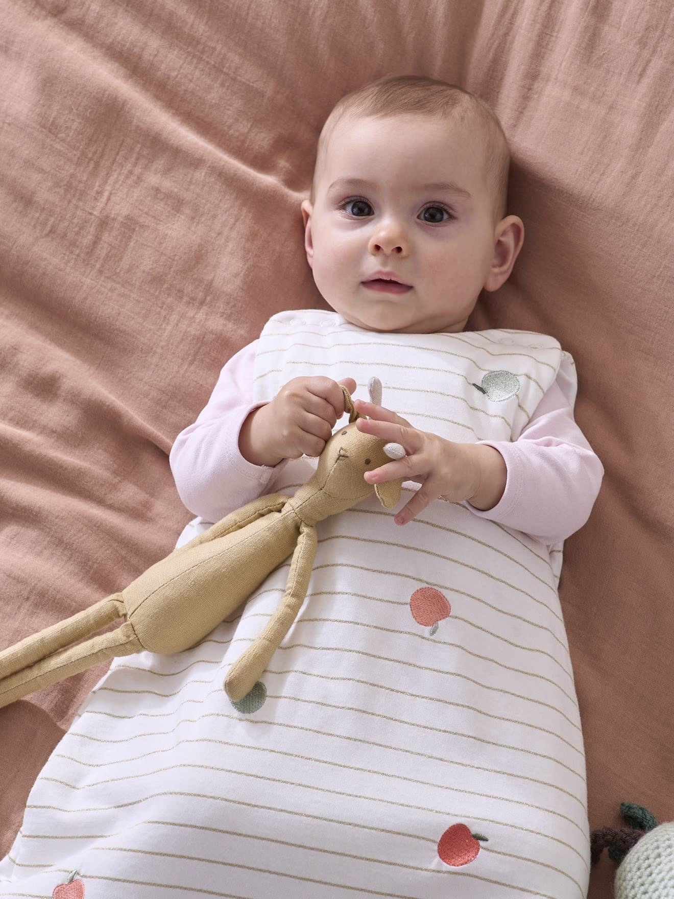 Bild von Ärmelloser Baby Schlafsack APFEL OEKO-TEX®