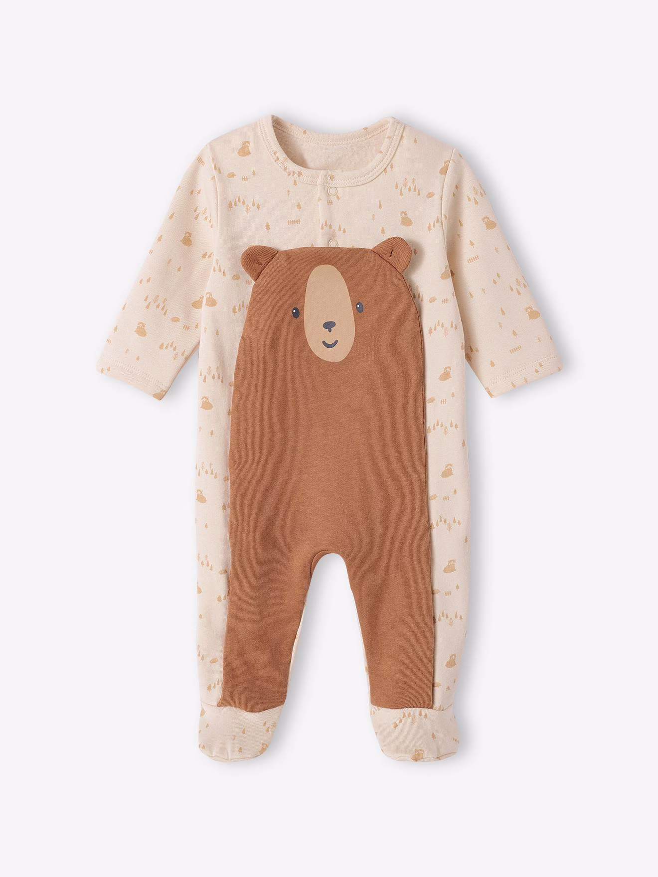 Bild von Baby Strampler mit großer Windelöffnung OEKO-TEX®