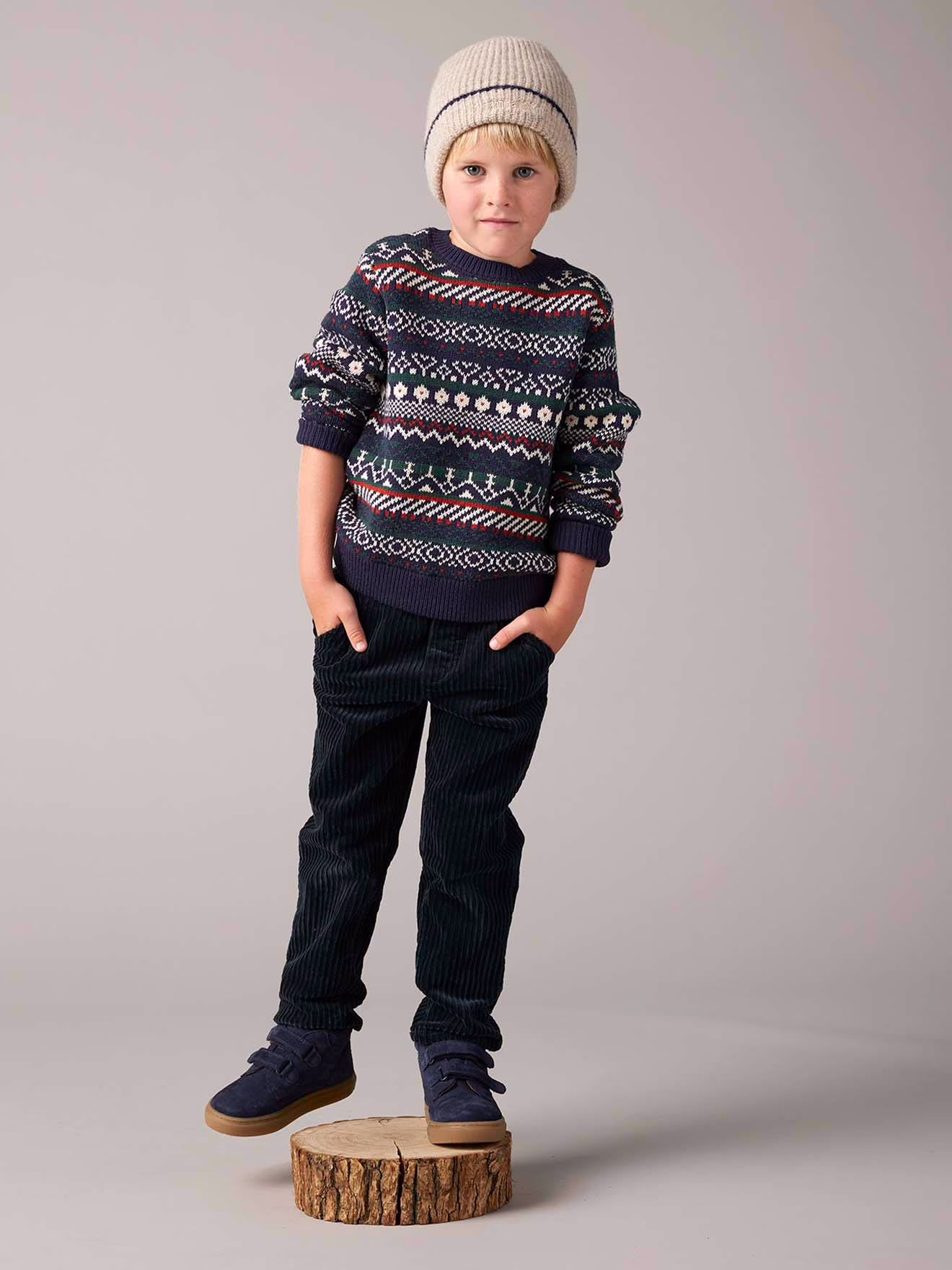 Bild von Jungen Cordhose mit Dehnbund