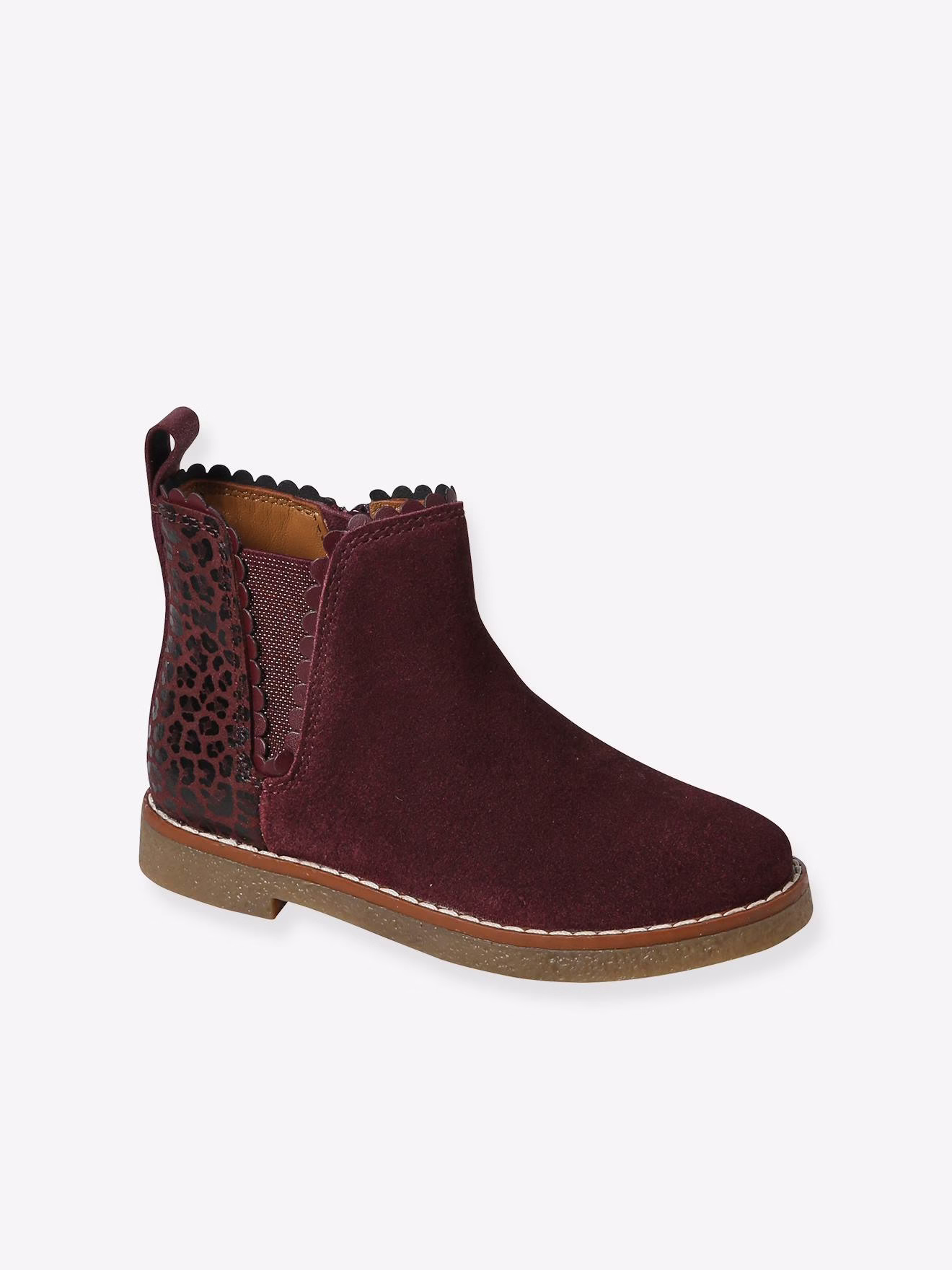 Bild von Mädchen Boots mit Anziehtrick