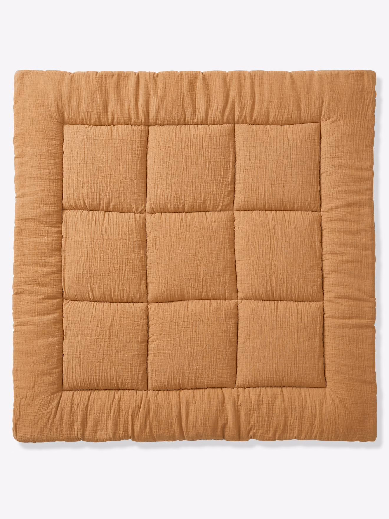 Bild von Baby Spieldecke/ Laufstalleinlage OEKO-TEX® ocker