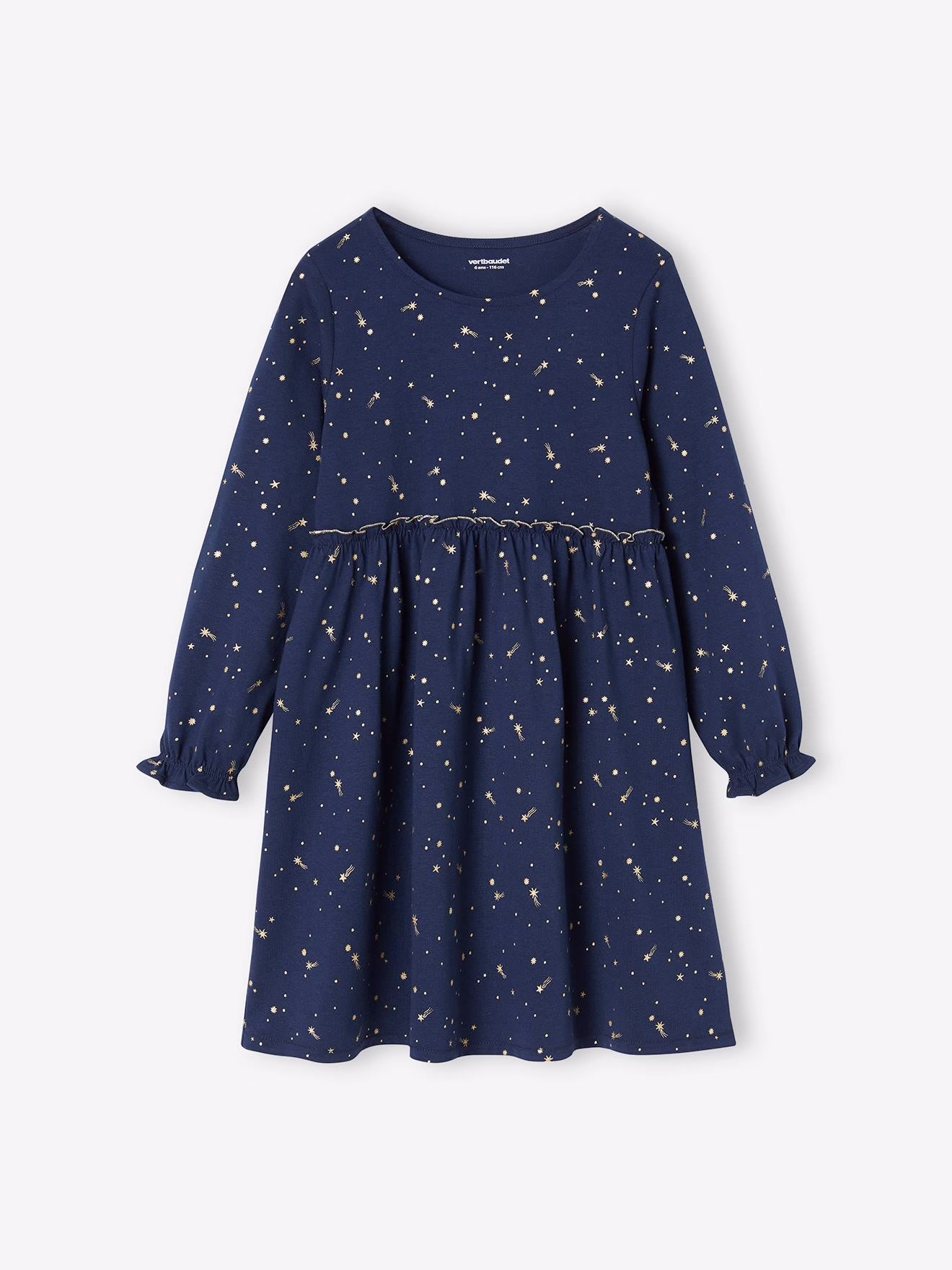 Bild von Festliches Mädchen Kleid mit Glanzsternen