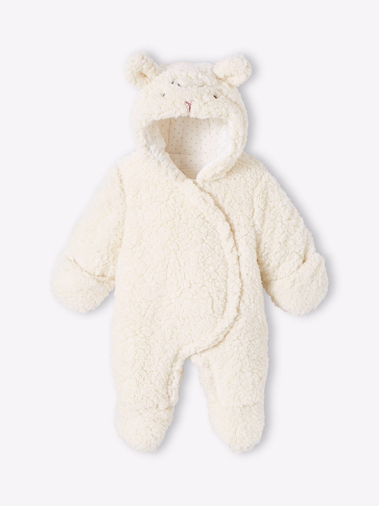 Bild von Baby Overall aus Webpelz mit Recycling-Polyester