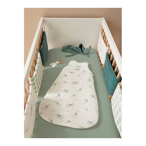 Bild von Baby Bettumrandung/Laufstall-Polster DRACHE OEKO-TEX®