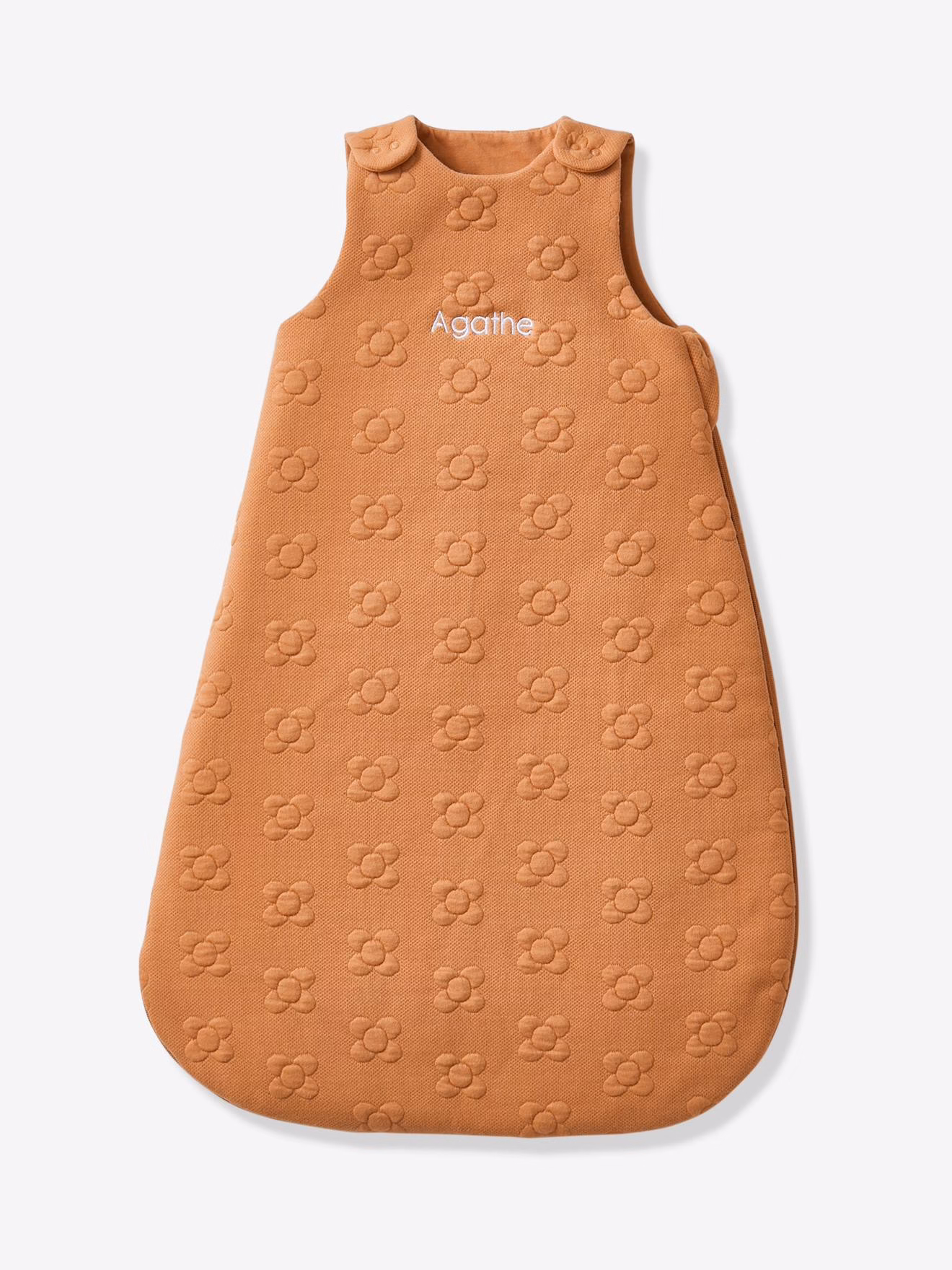Bild von Baby Schlafsack JACQUARD personalisierbar OEKO-TEX® ocker