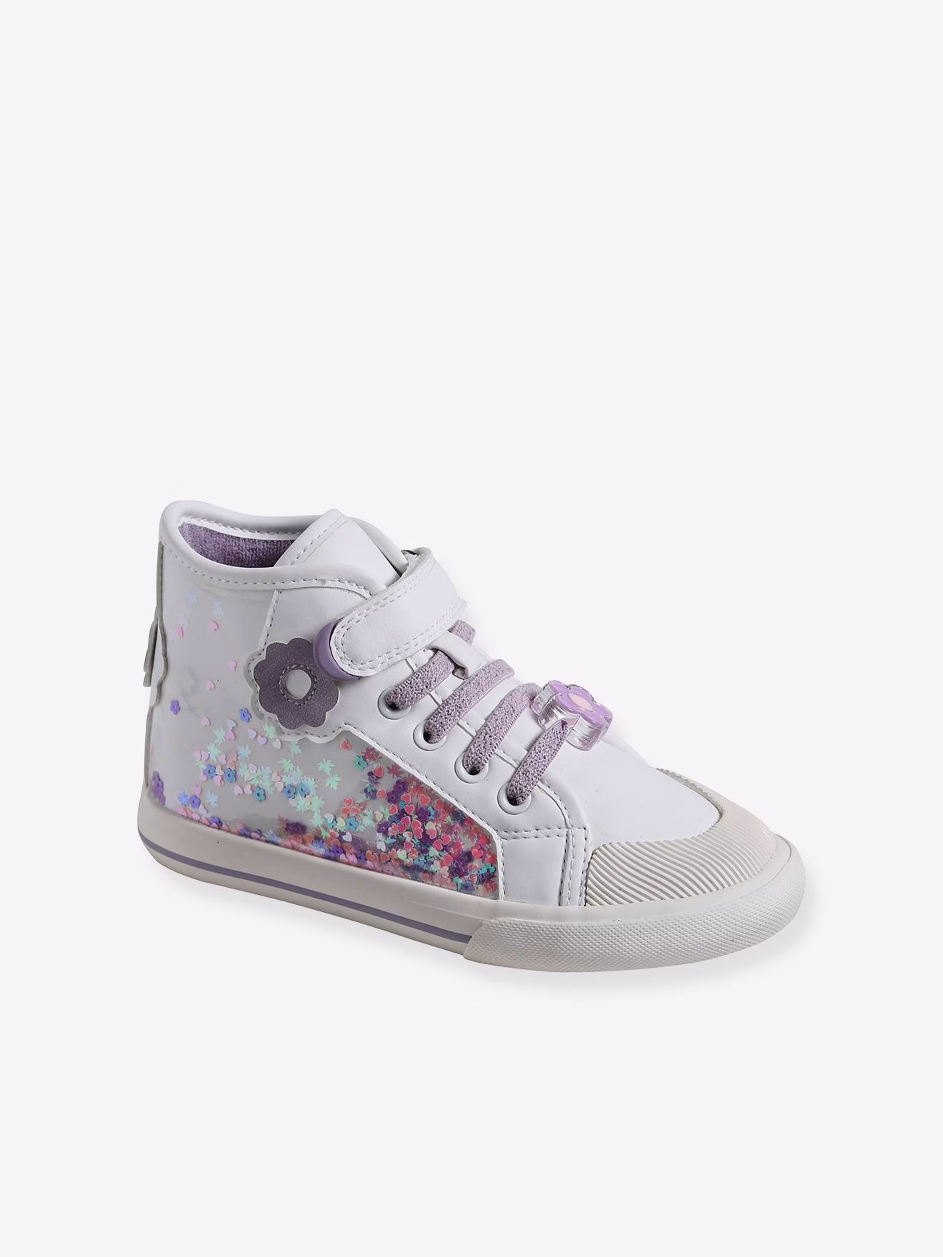 Bild von Vertbaudet Mädchen Sneakers mit Anziehtrick weiß 26
