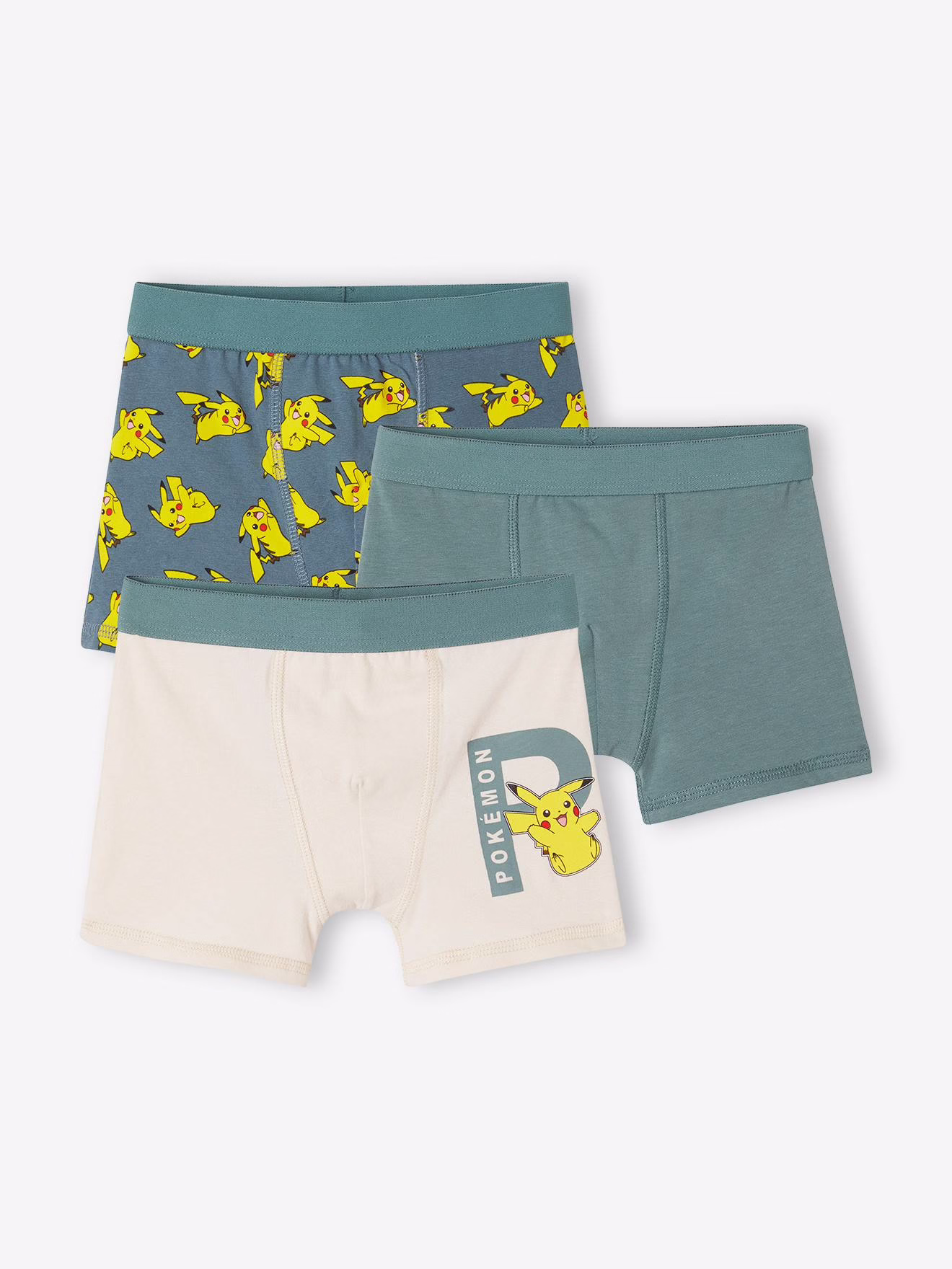 Bild von 3er-Pack Jungen Boxershorts POKEMON