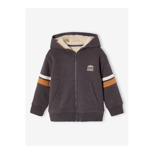 Bild von Jungen Kapuzensweatjacke mit Teddyfleece-Futter