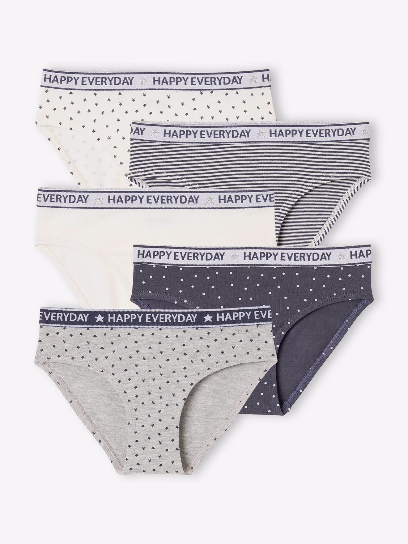 Bild von 5er-Pack Mädchen Slips HAPPY EVERYDAY