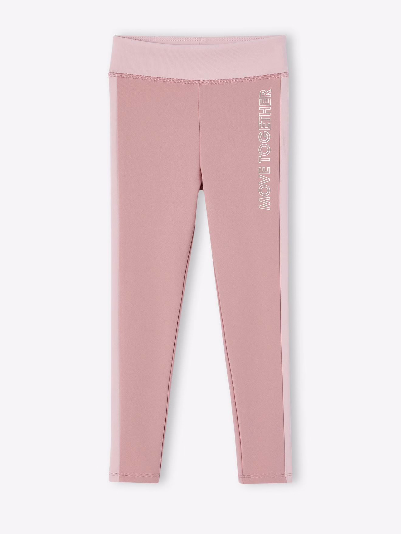 Bild von Mädchen Sport-Leggings pudrig