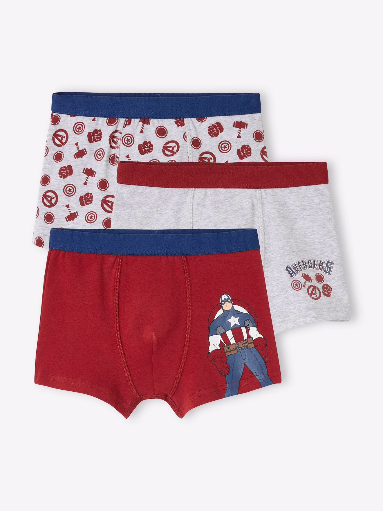 Bild von 3er-Pack Jungen Boxershorts MARVEL AVENGERS set