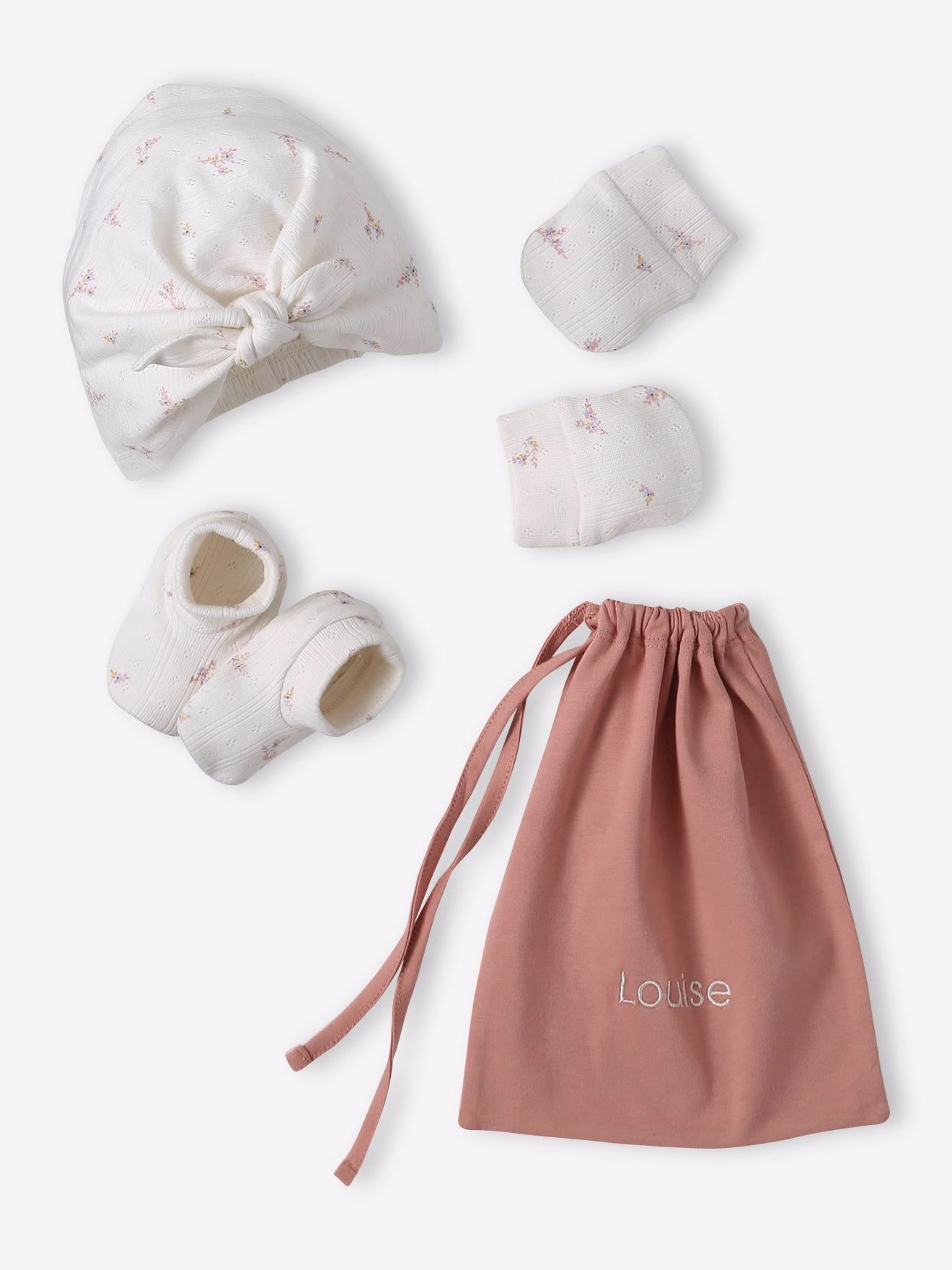 Bild von Mädchen Baby-Set