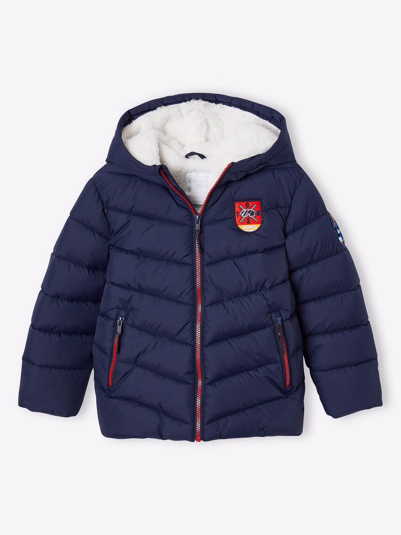 Bild von Jungen Skijacke mit Fleecefutter und Recycling-Polyester