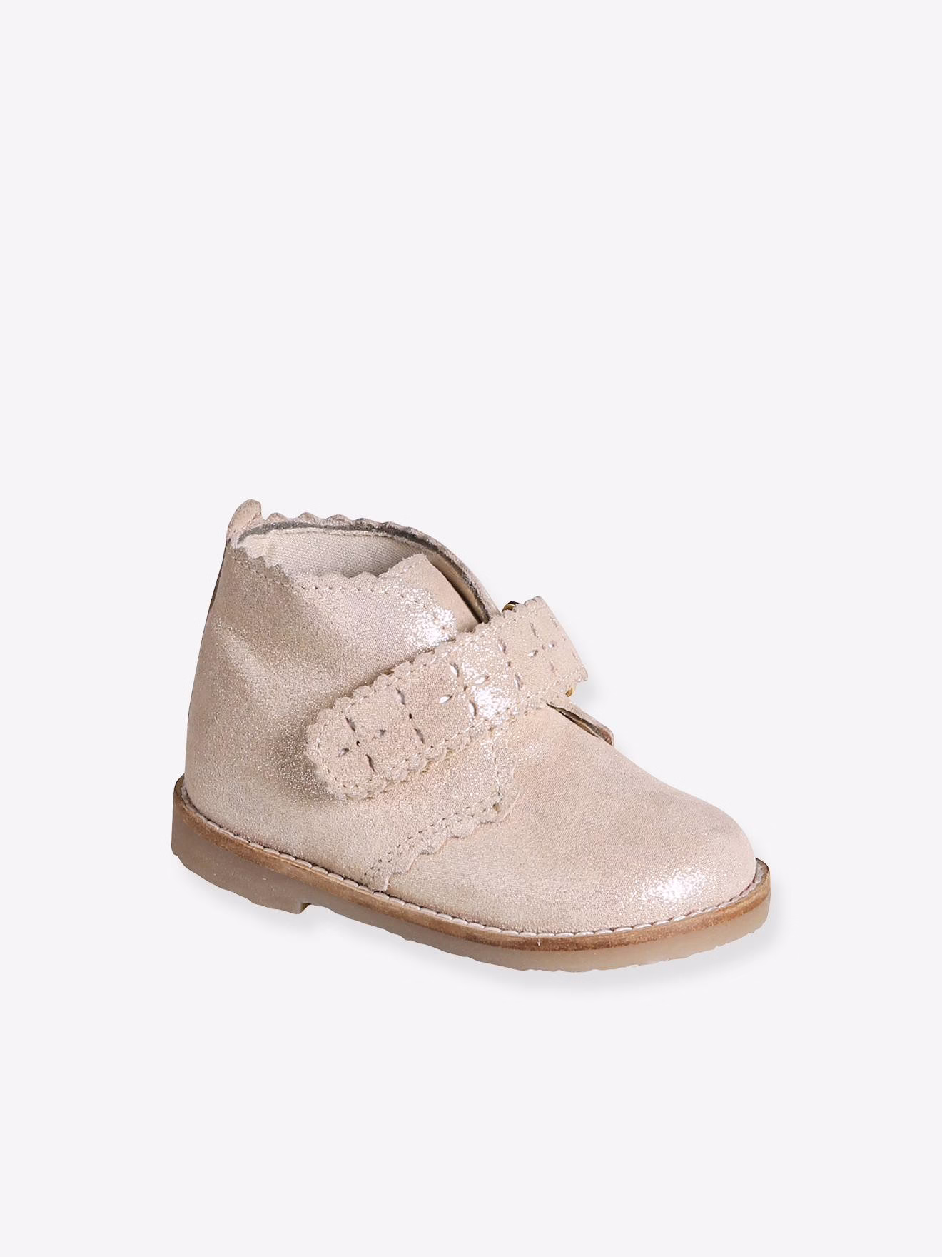 Bild von Baby Leder-Boots mit Klettverschluss