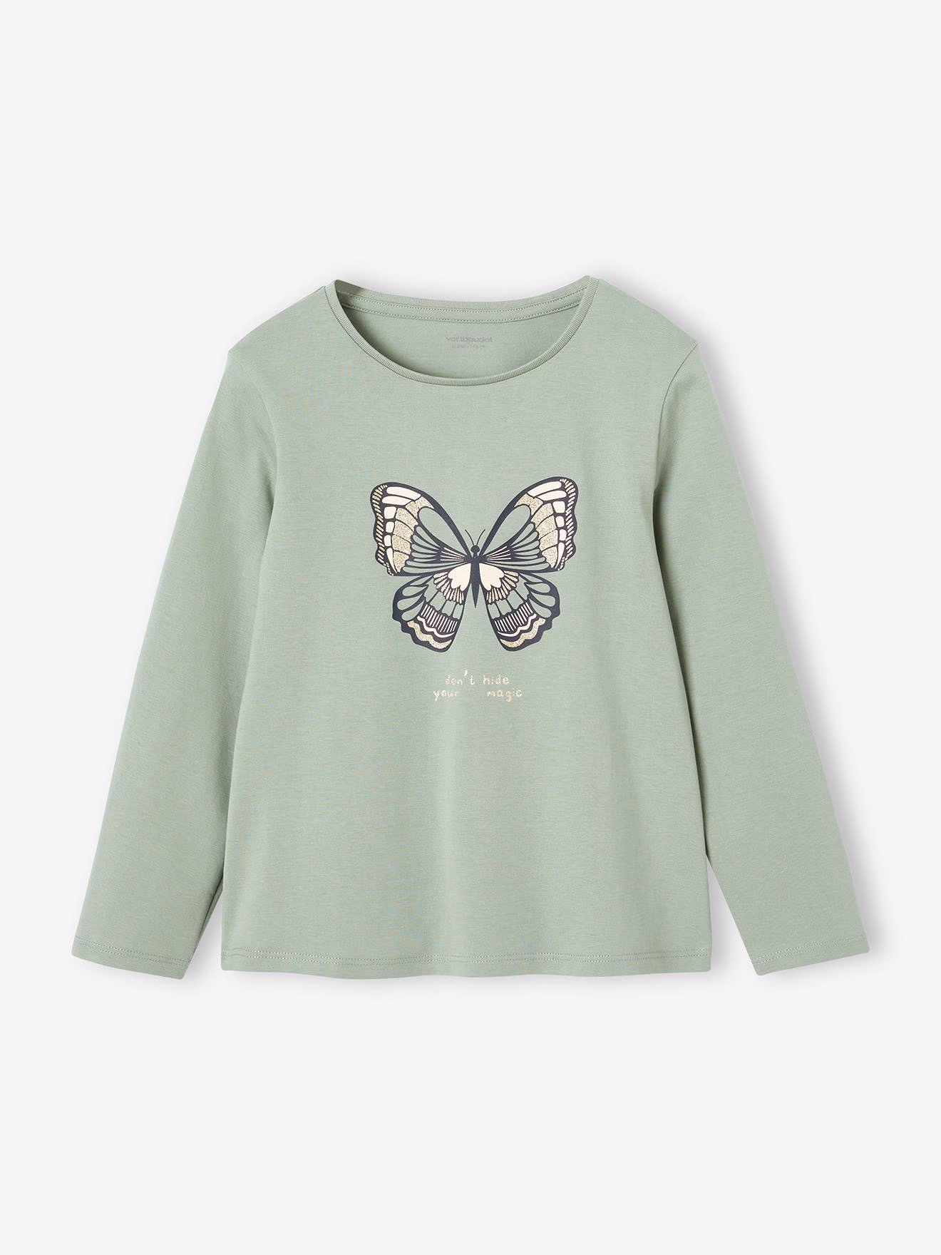Bild von Mädchen Shirt mit Messageprint BASIC OEKO-TEX®