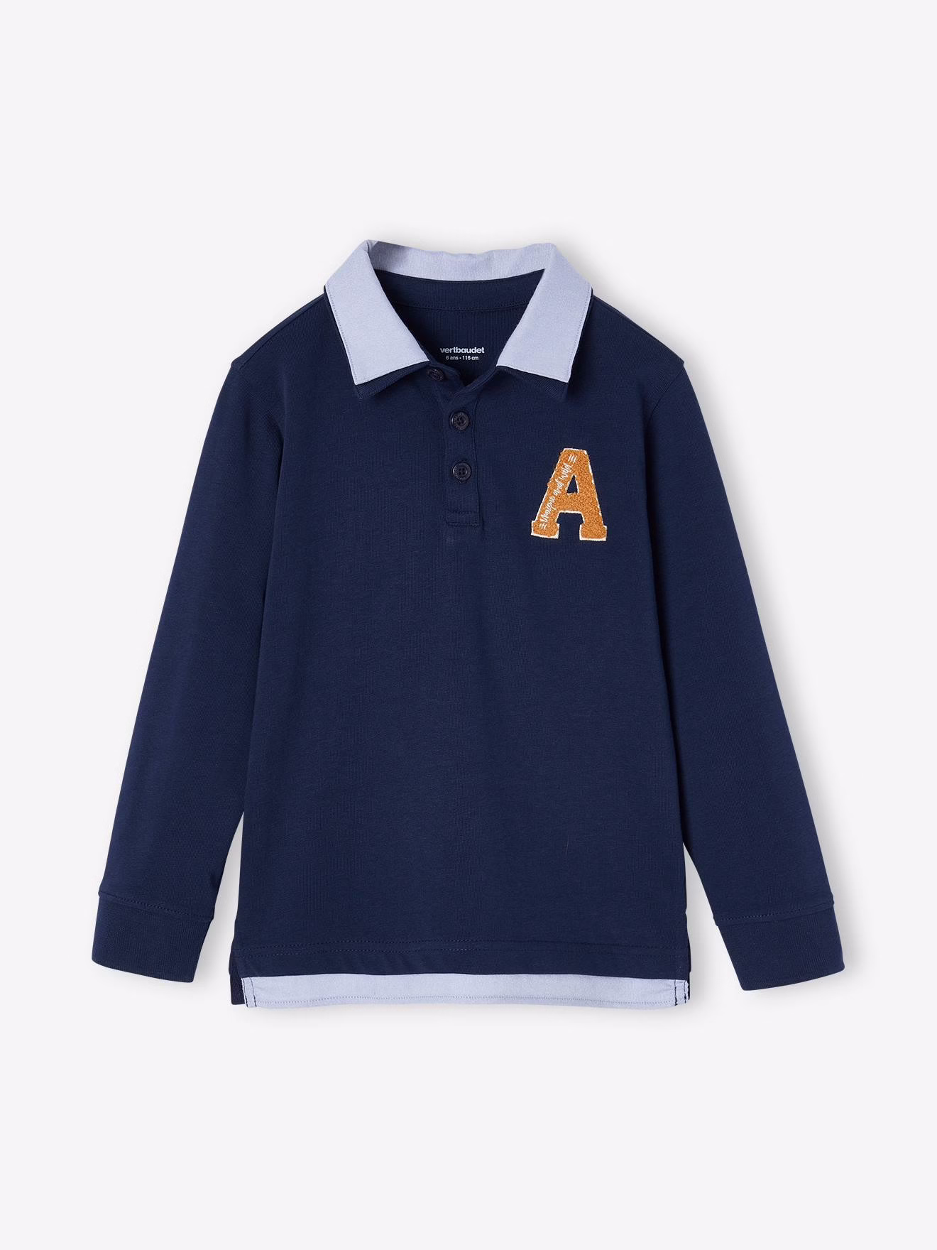 Bild von Jungen Poloshirt mit Lageneffekt