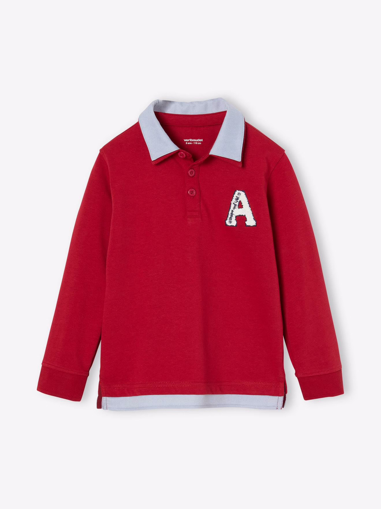 Bild von Jungen Poloshirt mit Lageneffekt