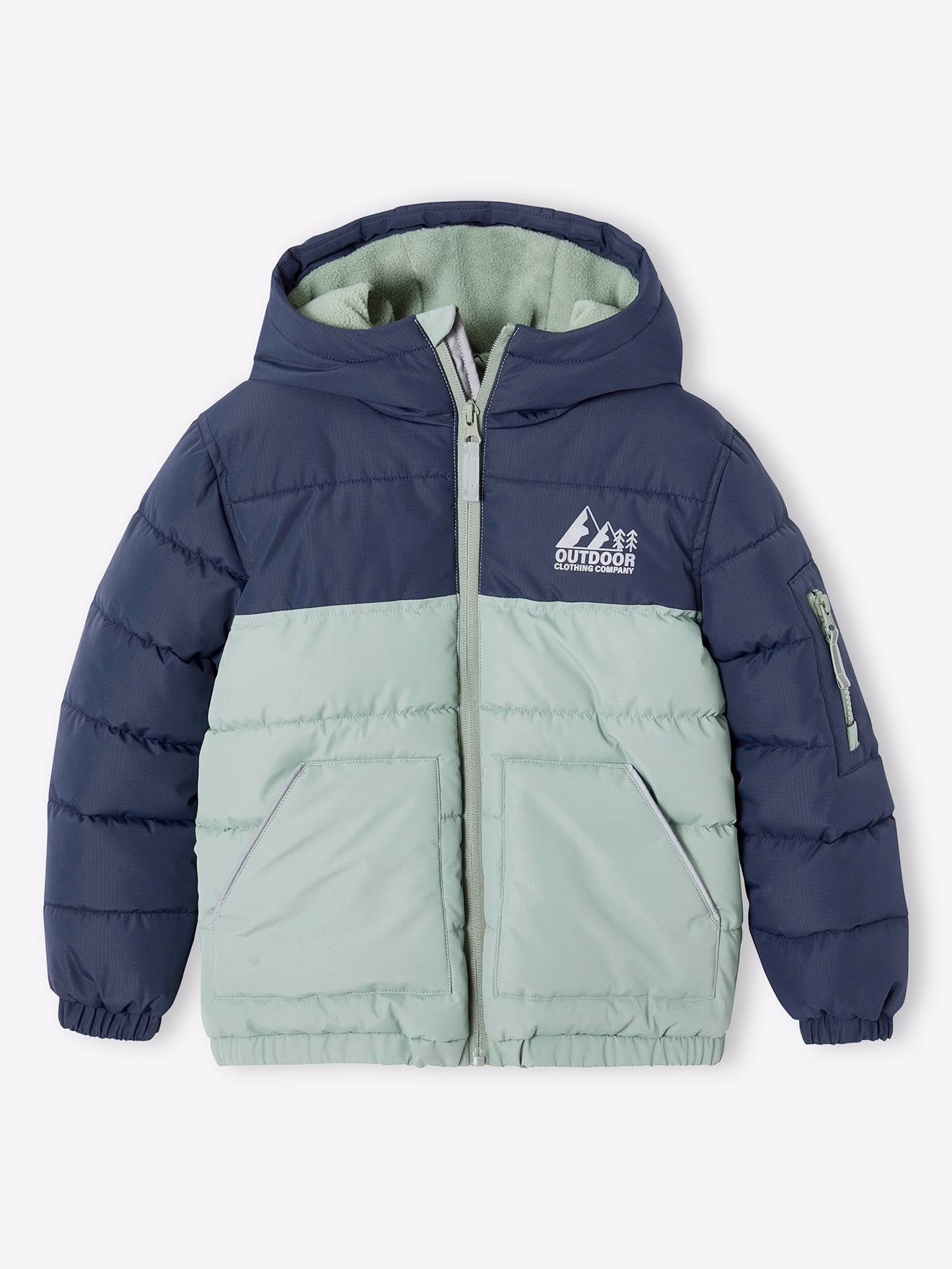 Bild von Jungen Steppjacke mit Kapuze