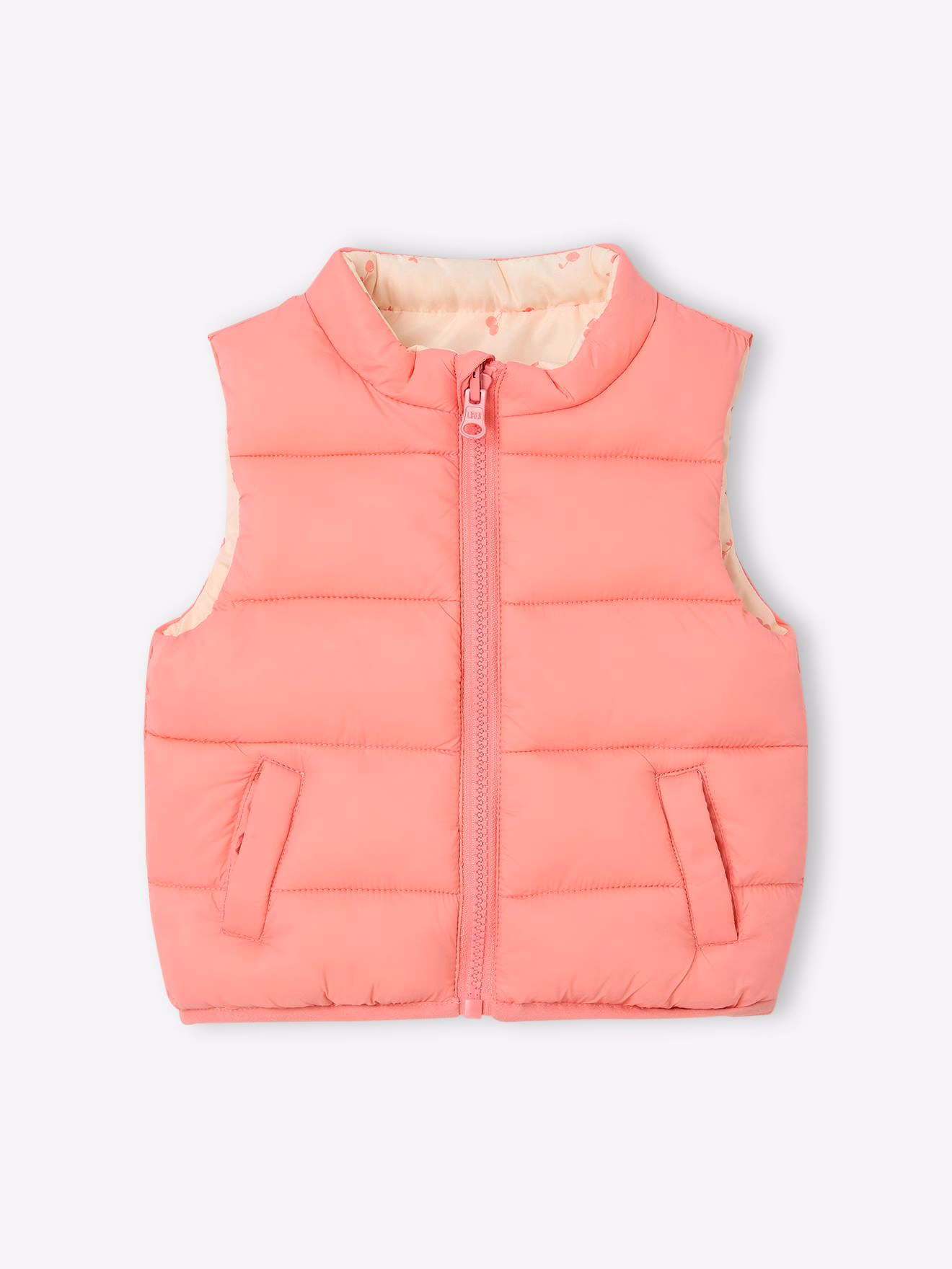 Bild von Baby Wende-Steppweste mit Recycling-Polyester