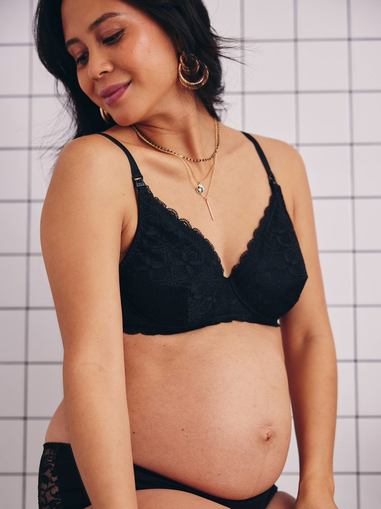 Bild von 2er-Pack Still-BHs mit Spitze und Bügeln Oeko-Tex
