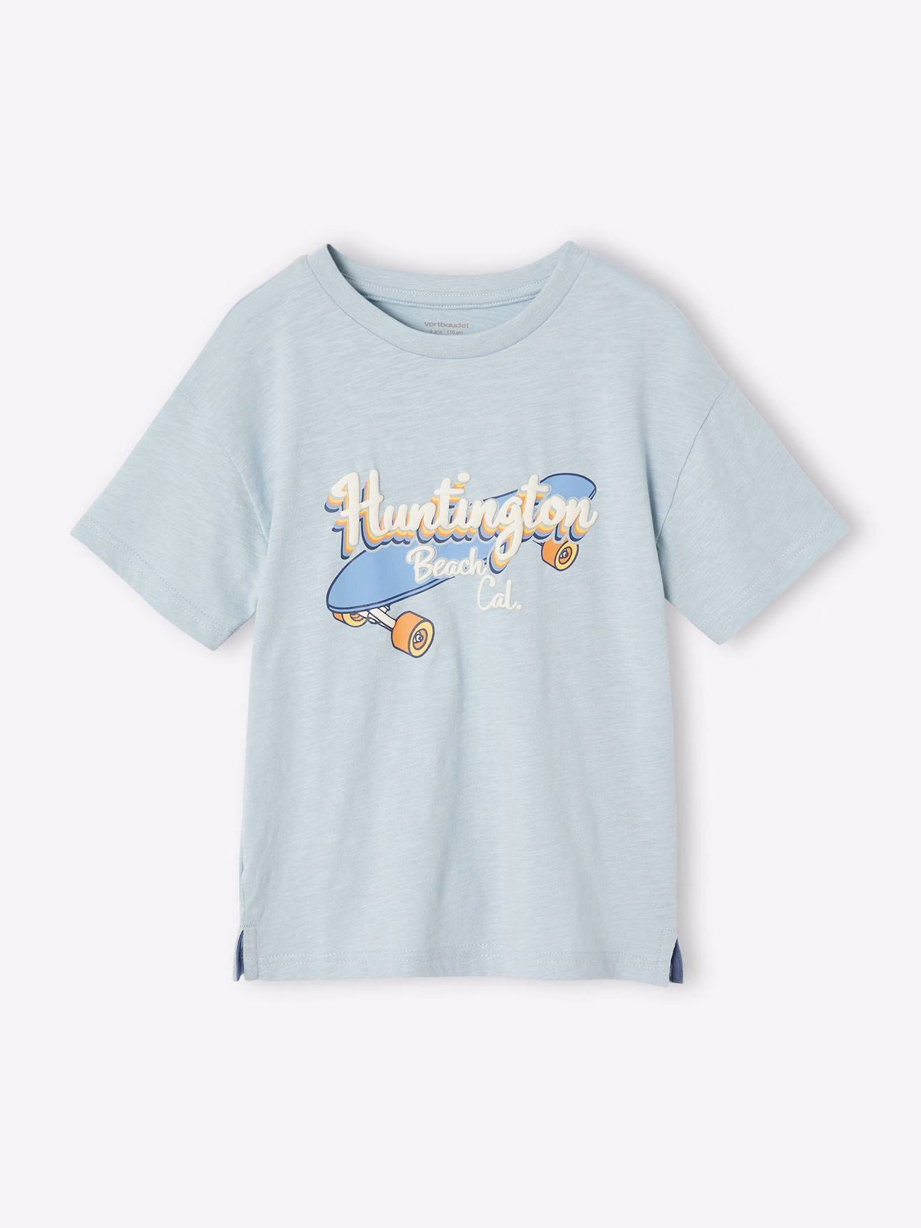 Bild von Jungen T-Shirt mit Skater-Print und Recycling-Baumwolle