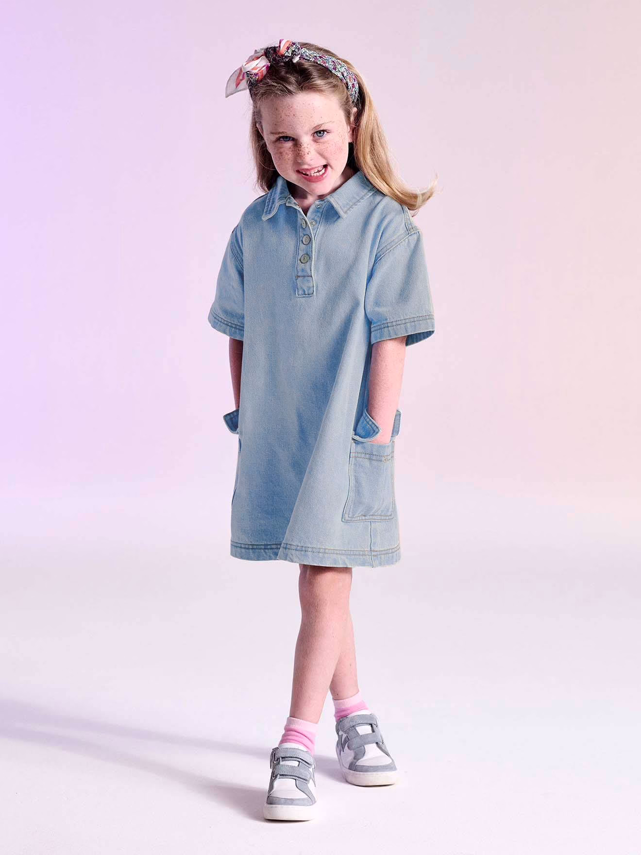 Bild von Mädchen Jeanskleid OEKO-TEX®es