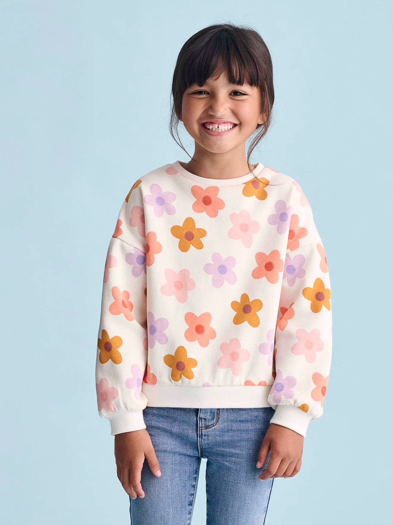 Bild von Mädchen Sweatshirt vanille