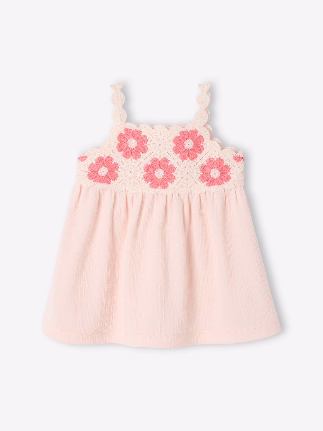Bild von Gehäkeltes Baby Kleid Oeko-Tex